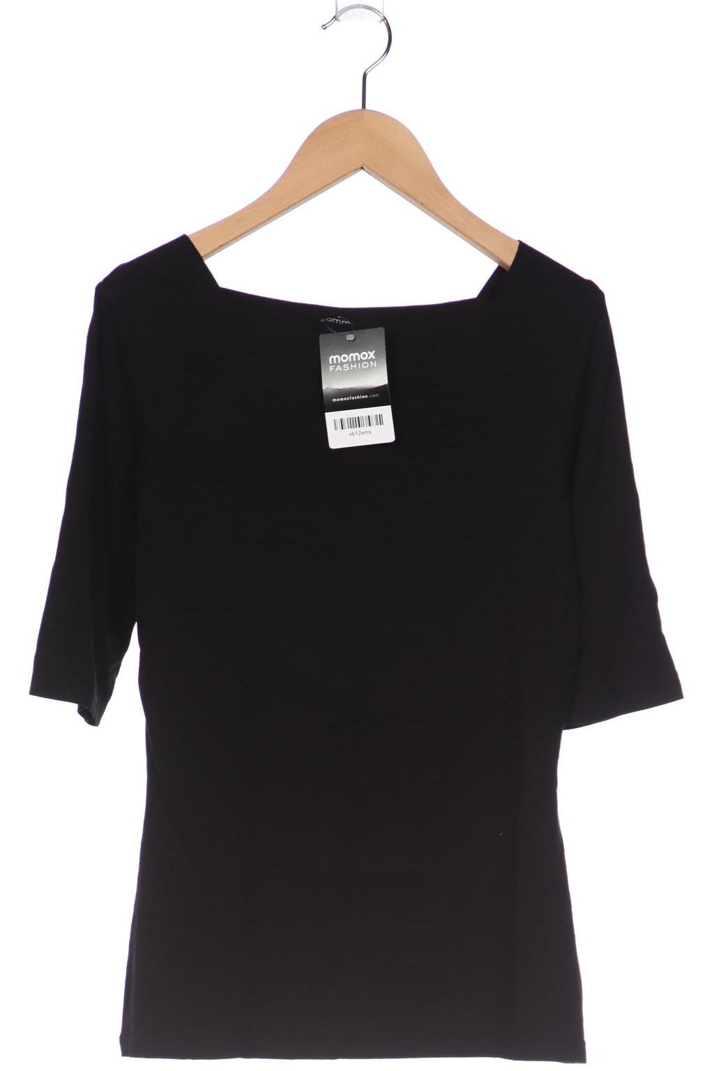 

Comma Damen T-Shirt, schwarz