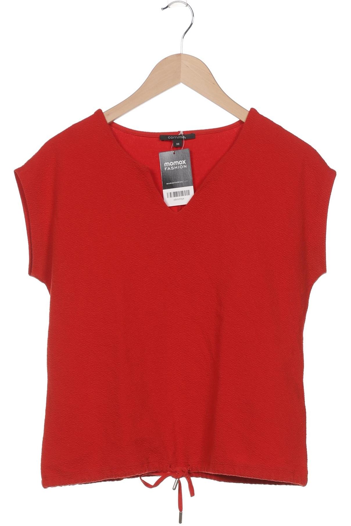 

Comma Damen T-Shirt, rot, Gr. 36