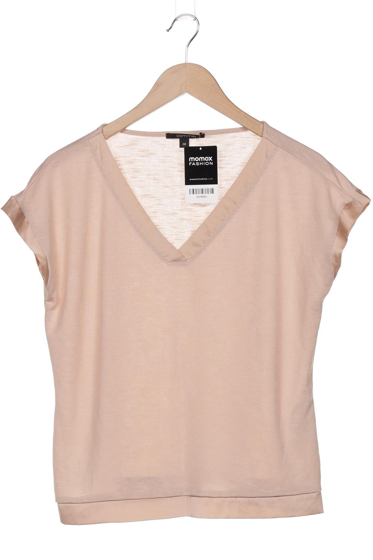 

Comma Damen T-Shirt, beige, Gr. 38