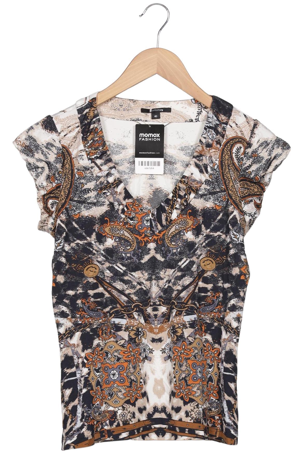 

Comma Damen T-Shirt, marineblau, Gr. 40