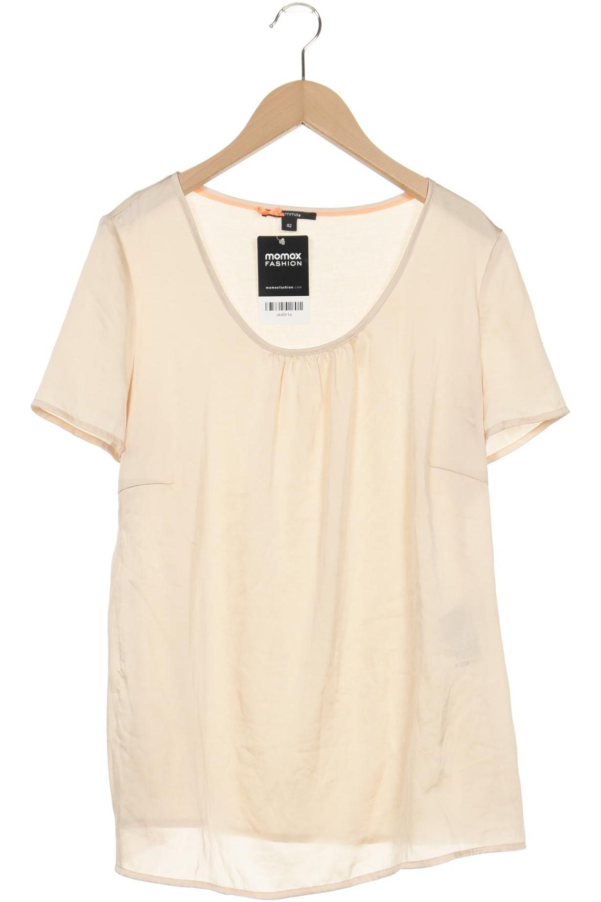 

Comma Damen T-Shirt, beige, Gr. 42