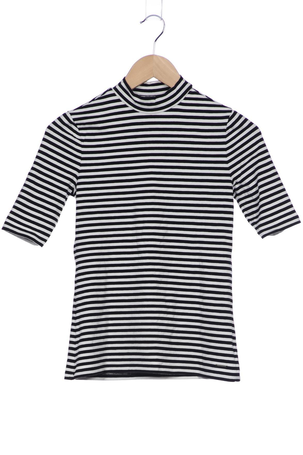 

Comma Damen T-Shirt, schwarz, Gr. 34