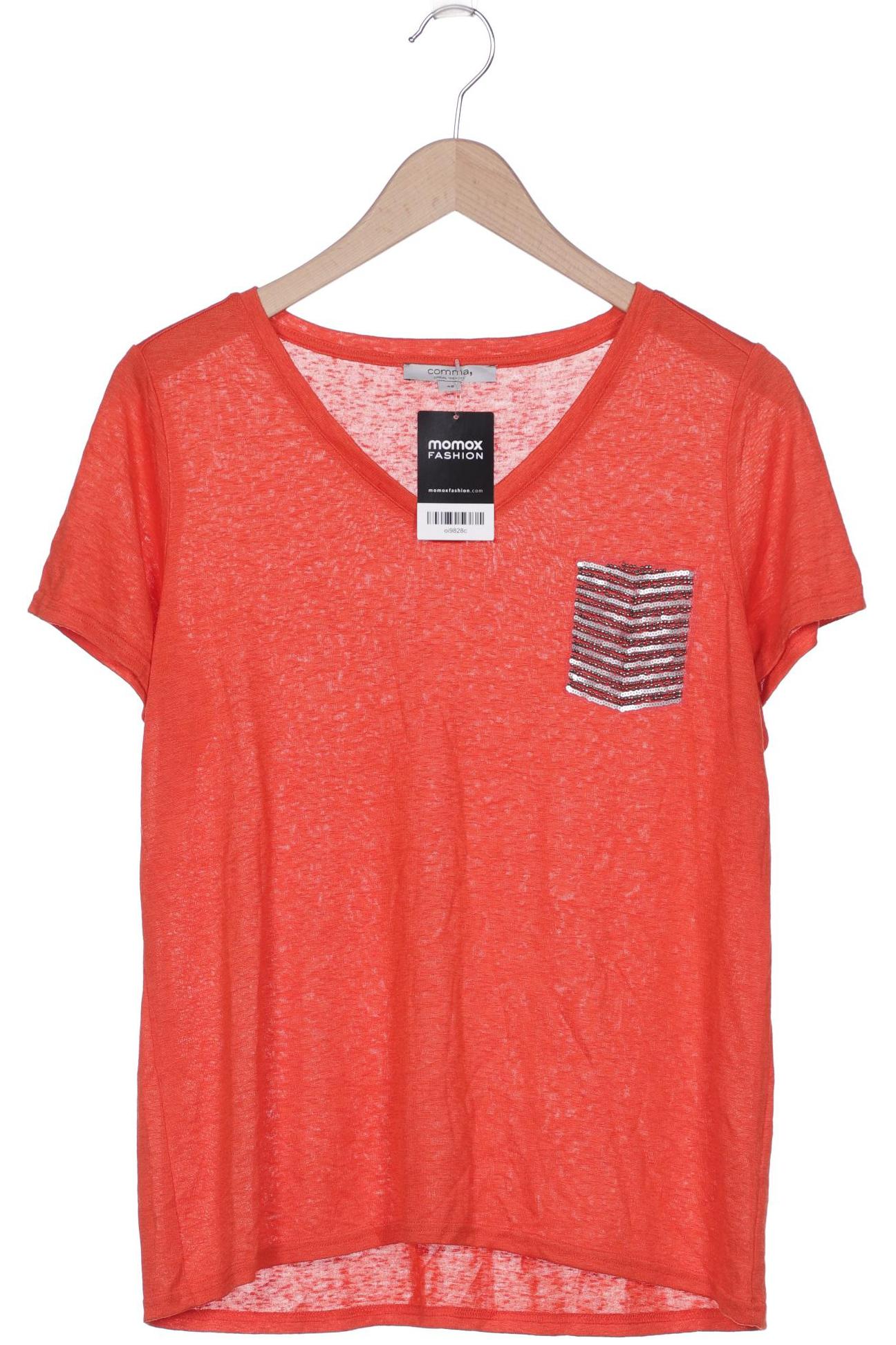 

Comma Damen T-Shirt, rot