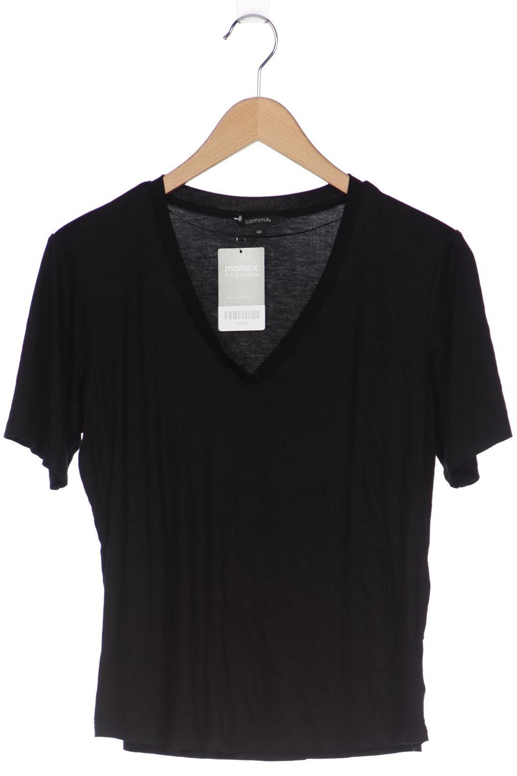 

Comma Damen T-Shirt, schwarz