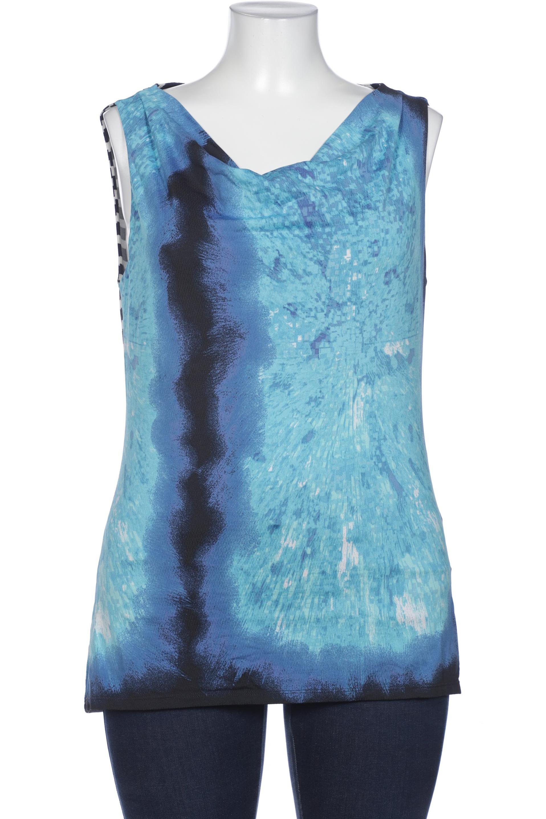 

Comma Damen T-Shirt, blau