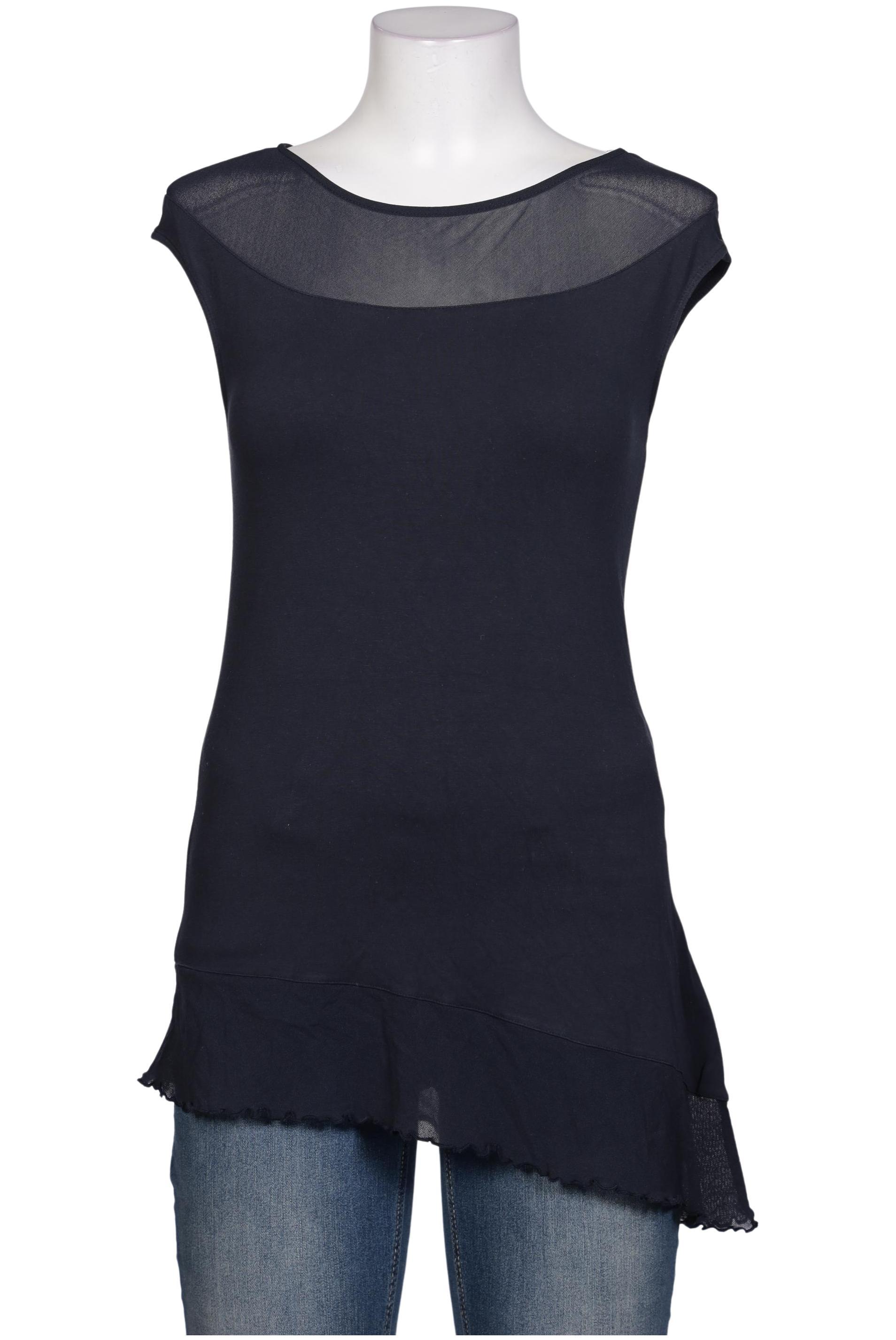 

Comma Damen T-Shirt, marineblau, Gr. 38