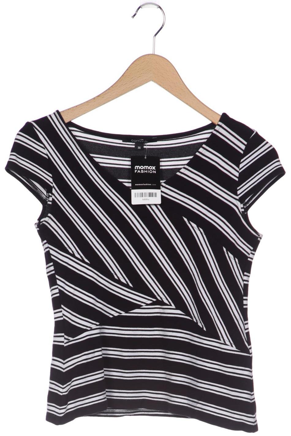 

Comma Damen T-Shirt, marineblau, Gr. 36