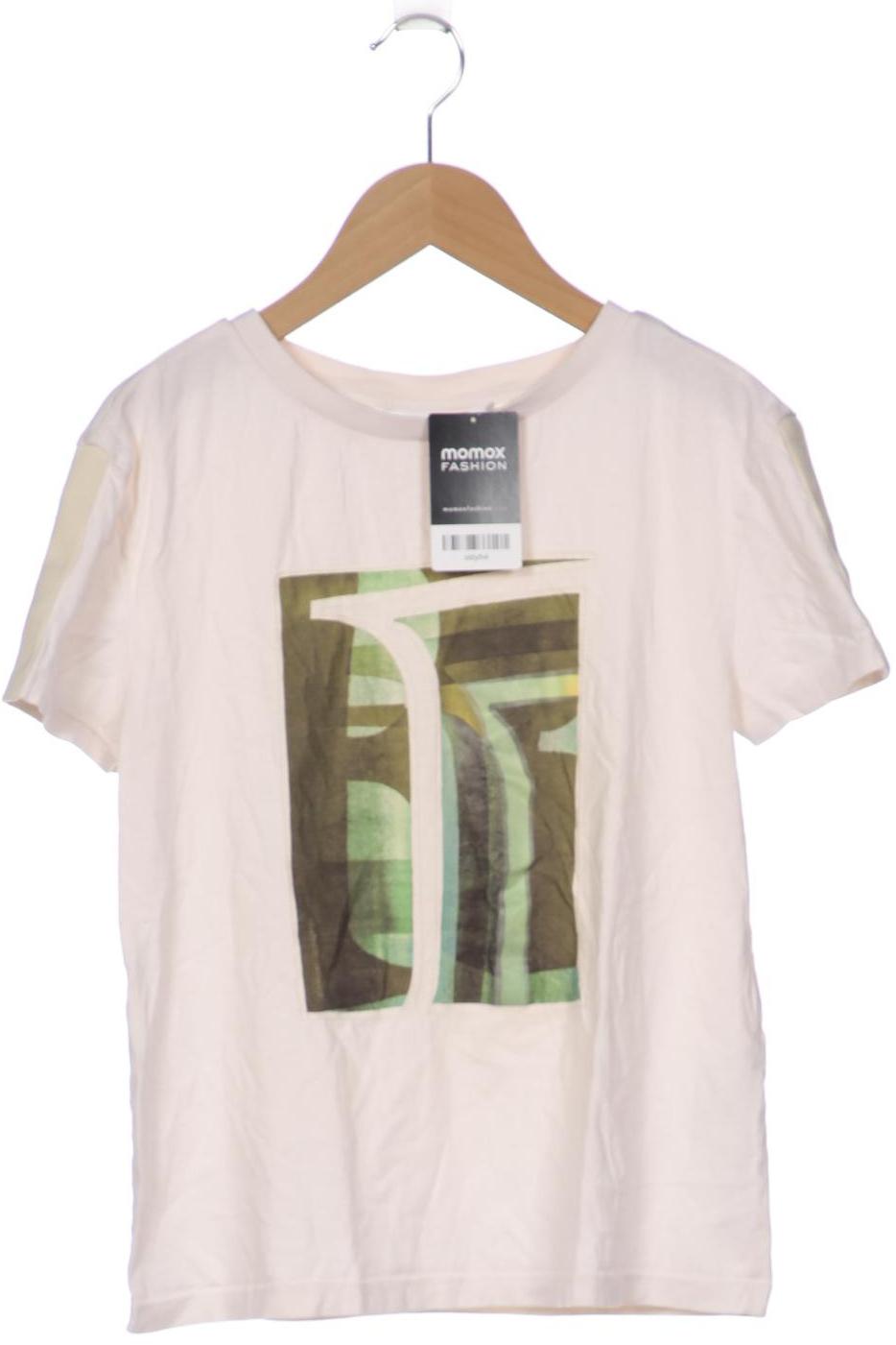 

Comma Damen T-Shirt, cremeweiß