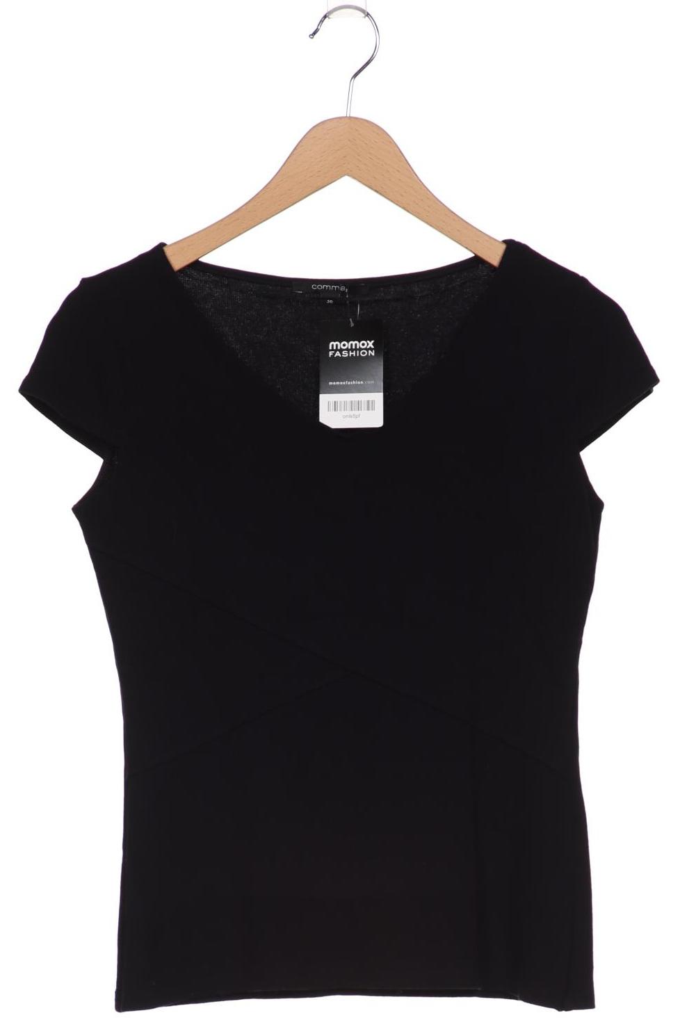 

Comma Damen T-Shirt, marineblau