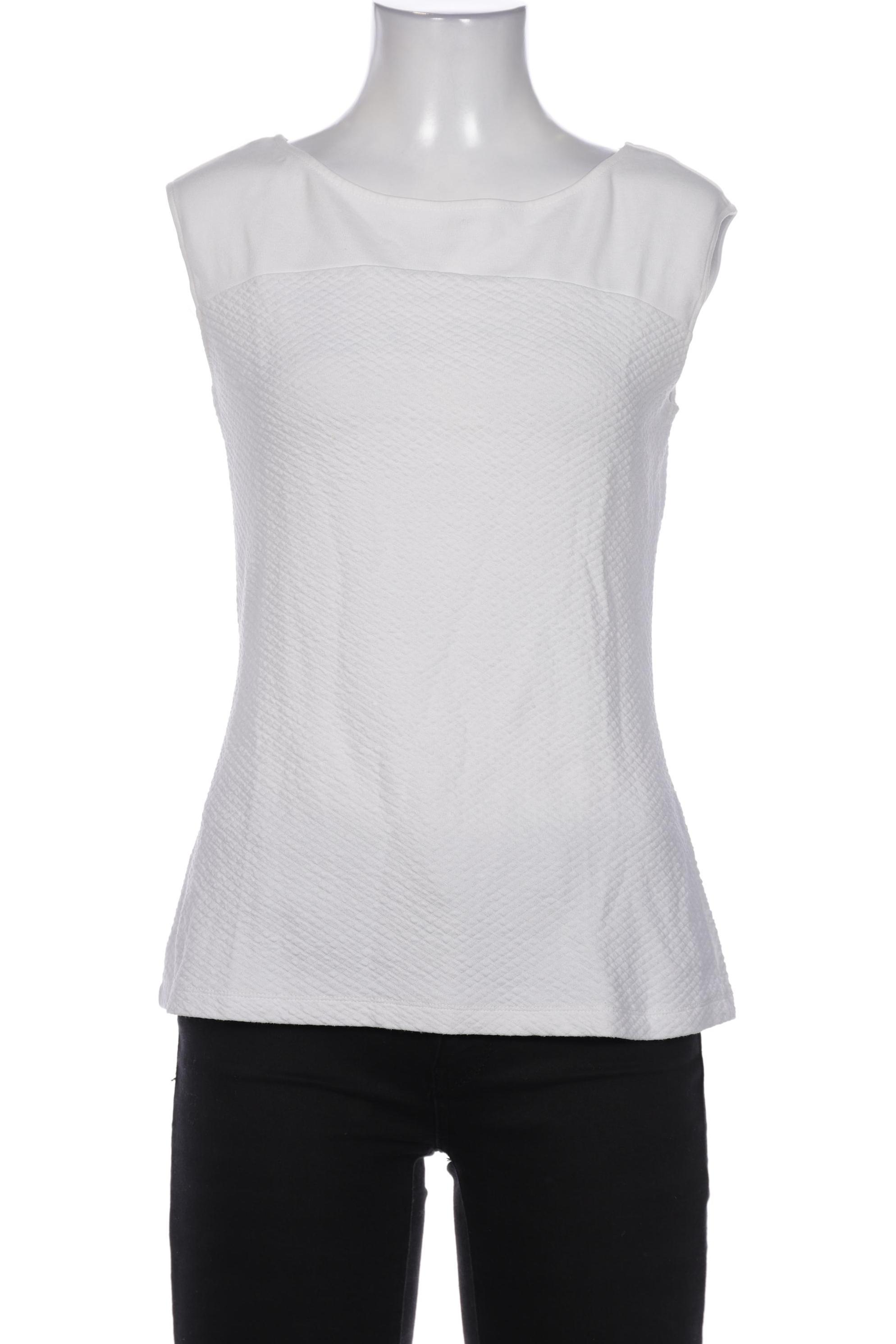 

Comma Damen T-Shirt, weiß, Gr. 36