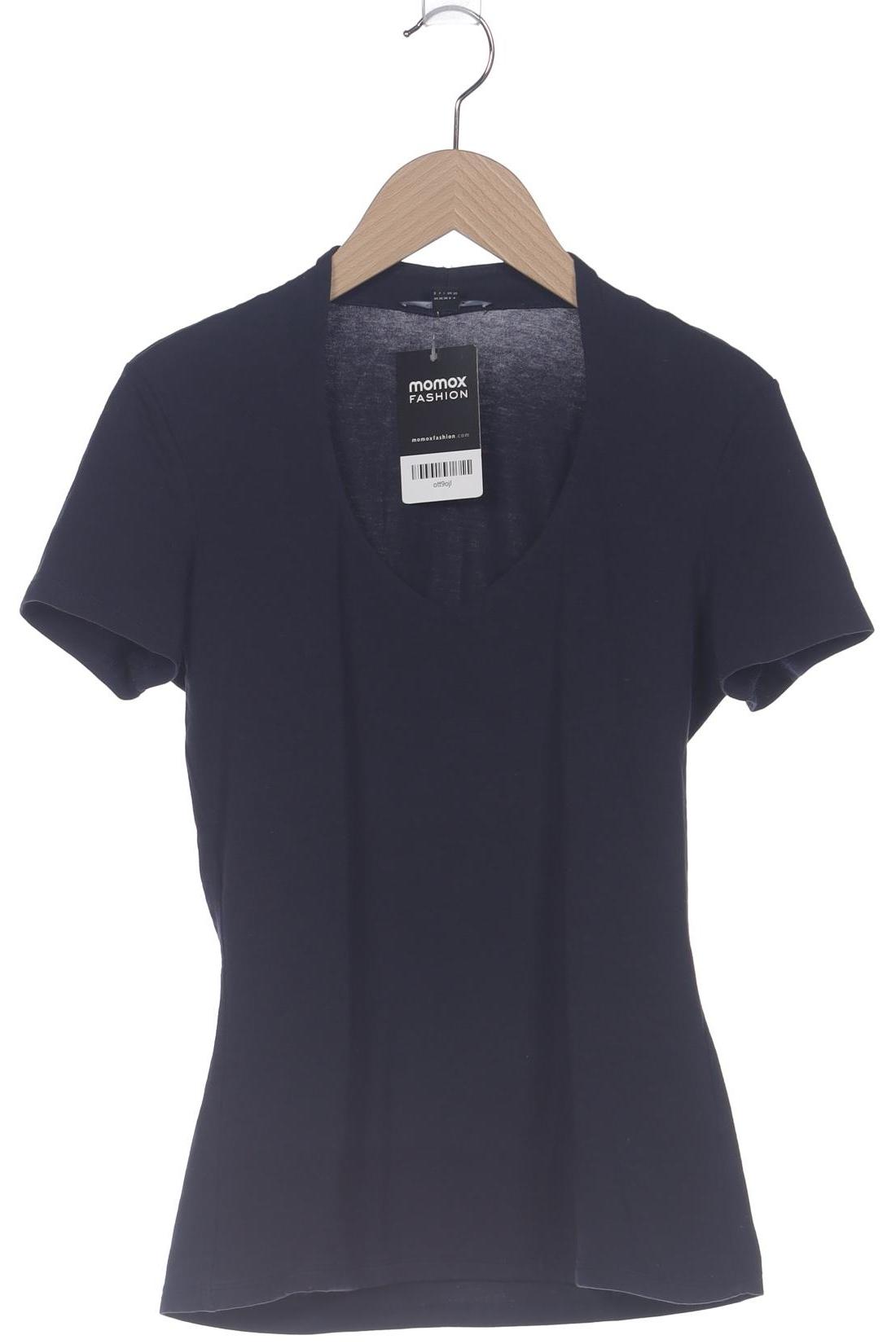 

Comma Damen T-Shirt, marineblau, Gr. 34