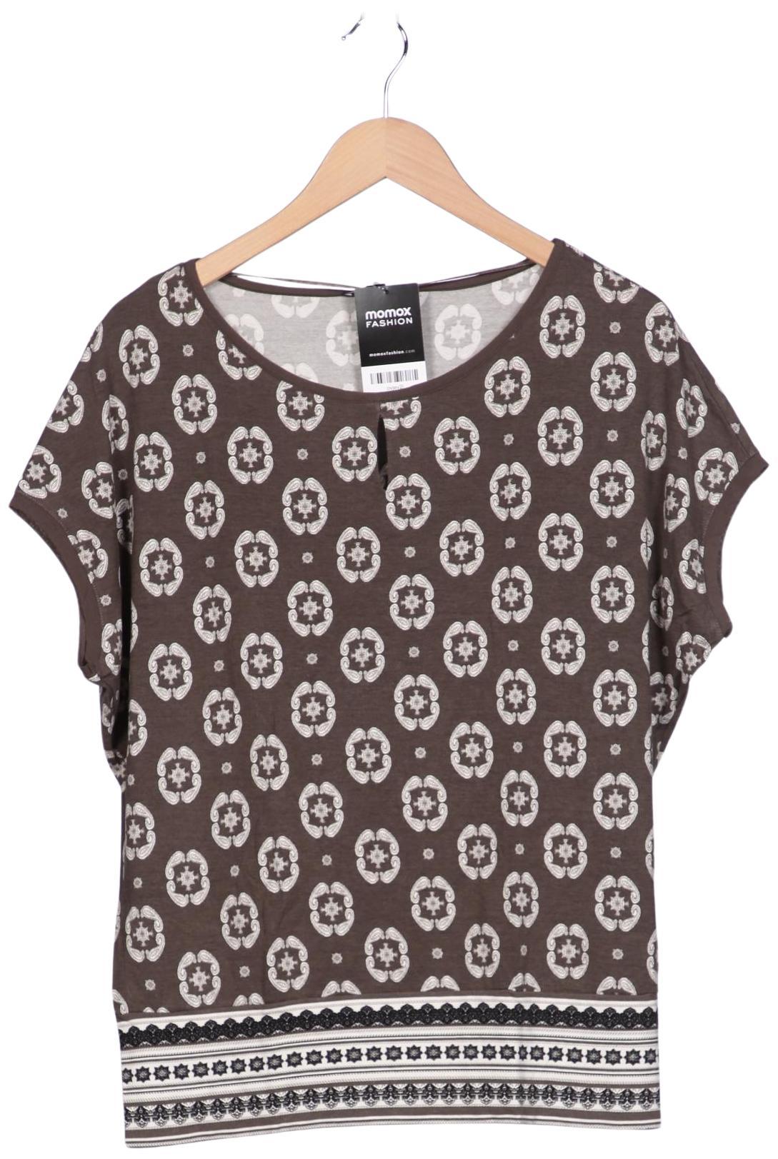 

Comma Damen T-Shirt, braun, Gr. 38