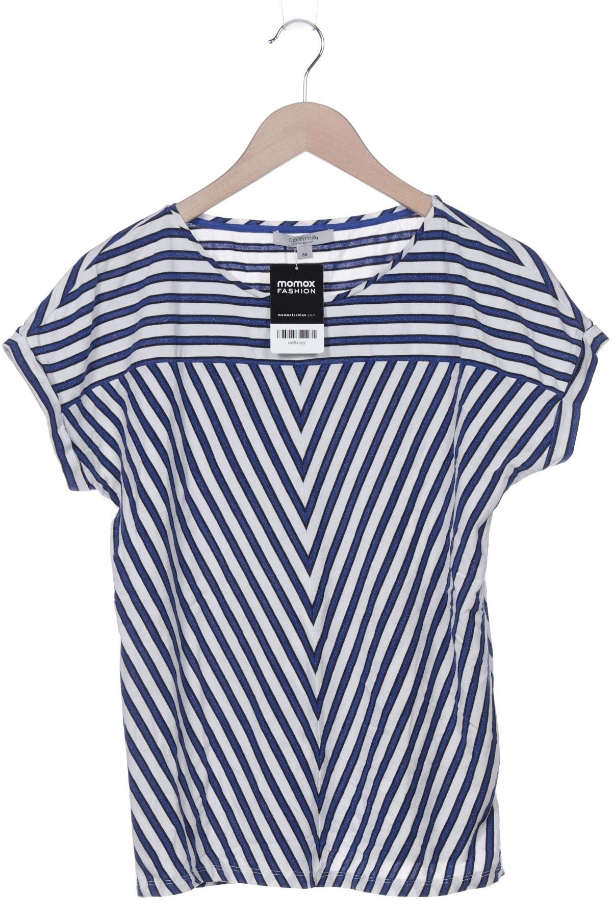 

Comma Damen T-Shirt, blau, Gr. 38