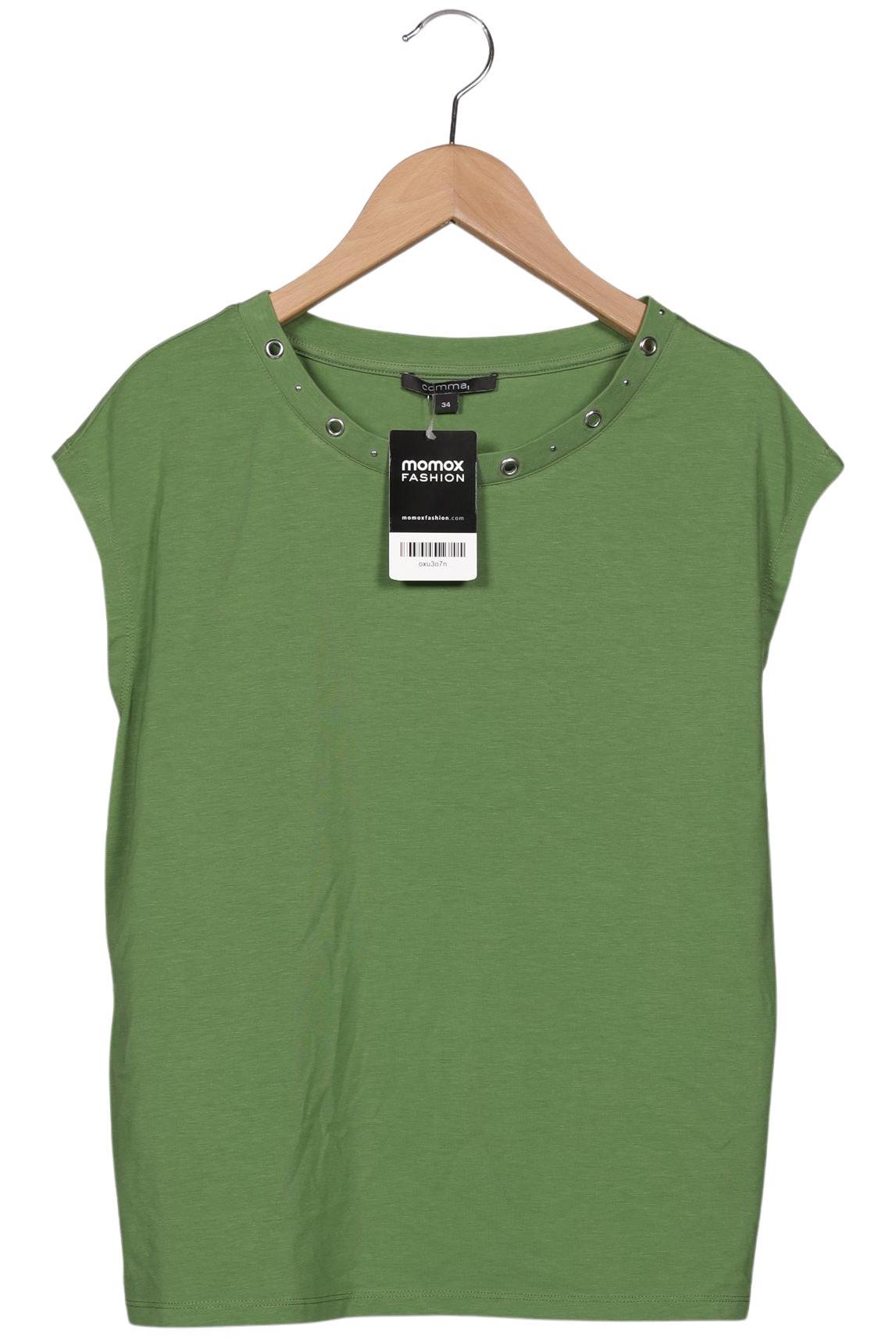 Thumbnail - Comma Damen T-Shirt, grün, Gr. 34