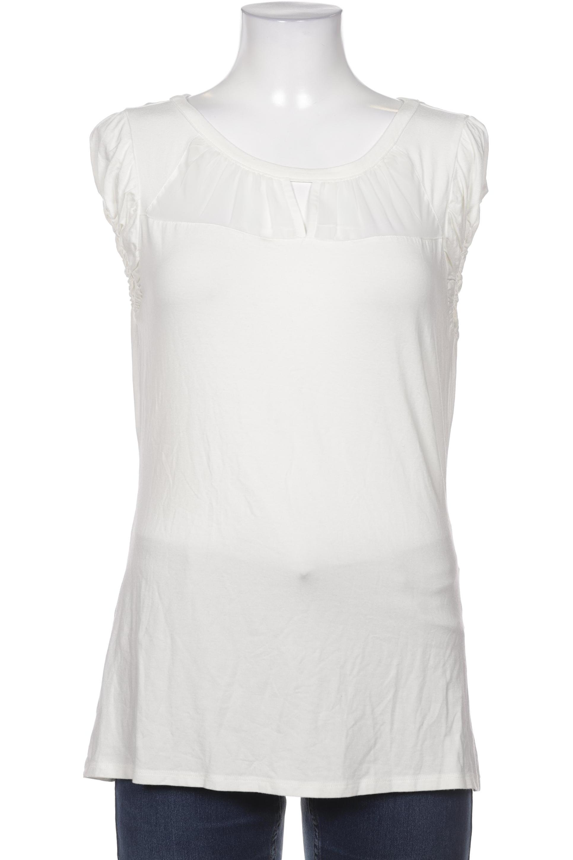 

Comma Damen T-Shirt, weiß, Gr. 42