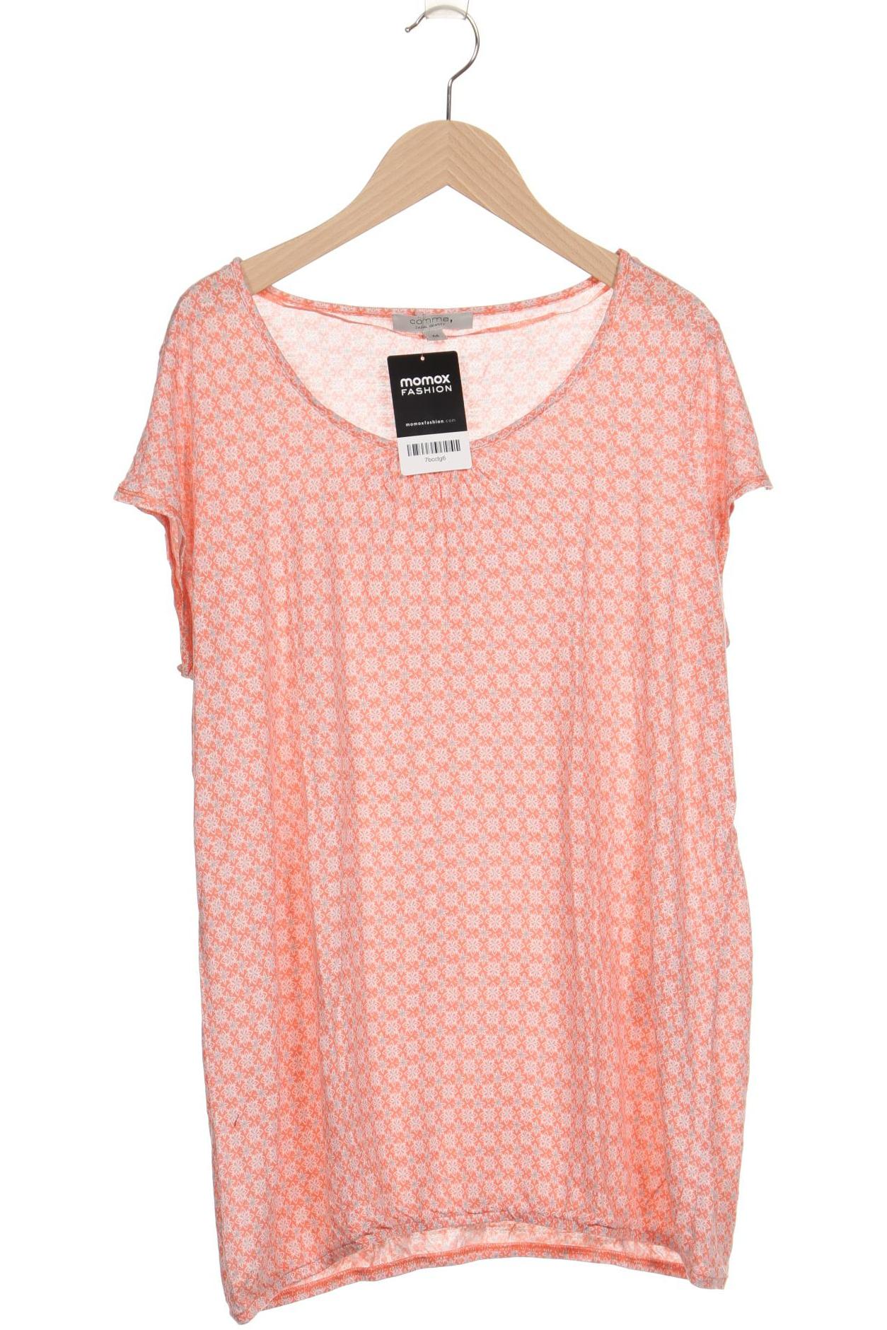 

Comma Damen T-Shirt, orange, Gr. 44