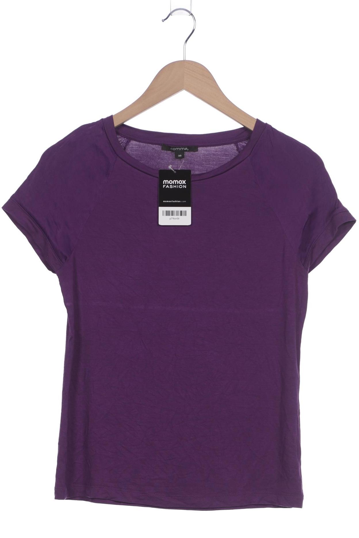 

Comma Damen T-Shirt, flieder, Gr. 36