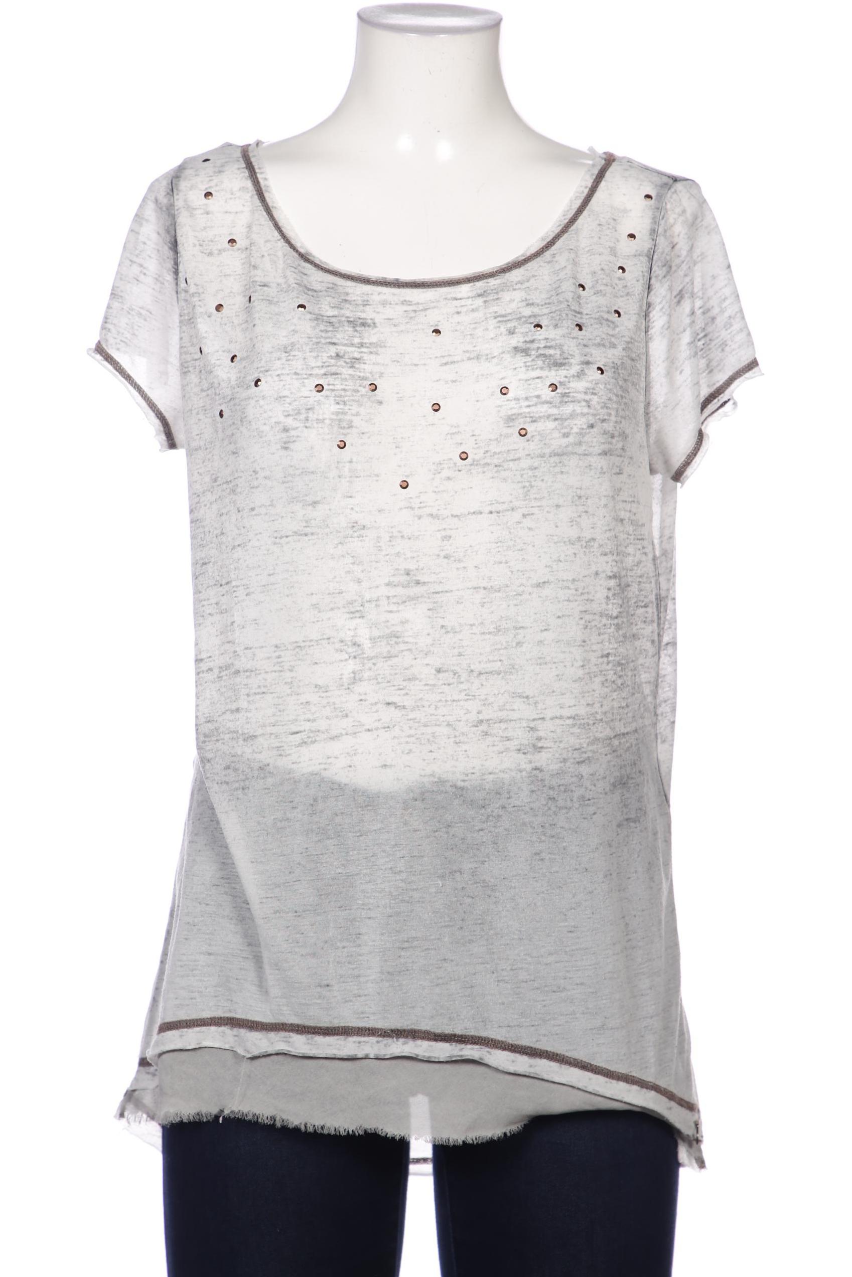 

Comma Damen T-Shirt, grau