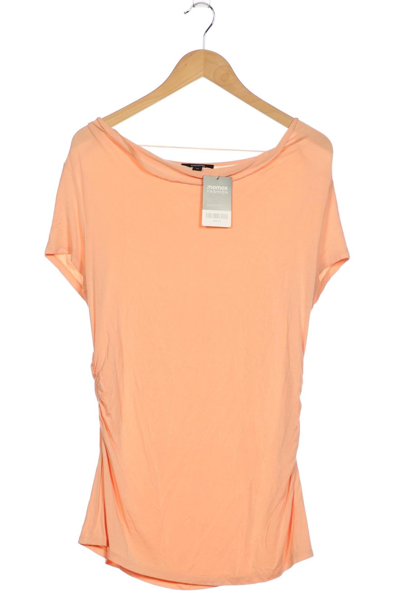 

Comma Damen T-Shirt, orange, Gr. 42