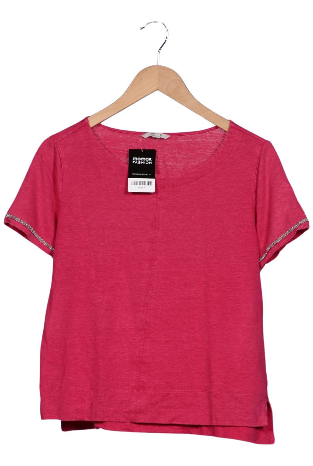

Comma Damen T-Shirt, pink, Gr. 38