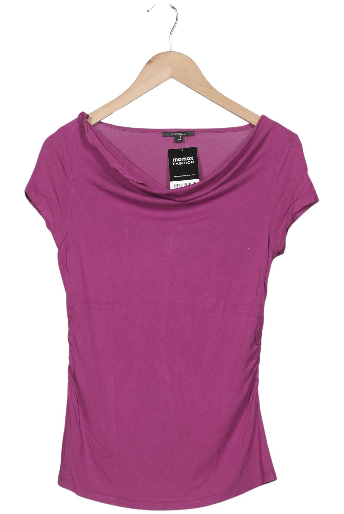 

Comma Damen T-Shirt, flieder, Gr. 36