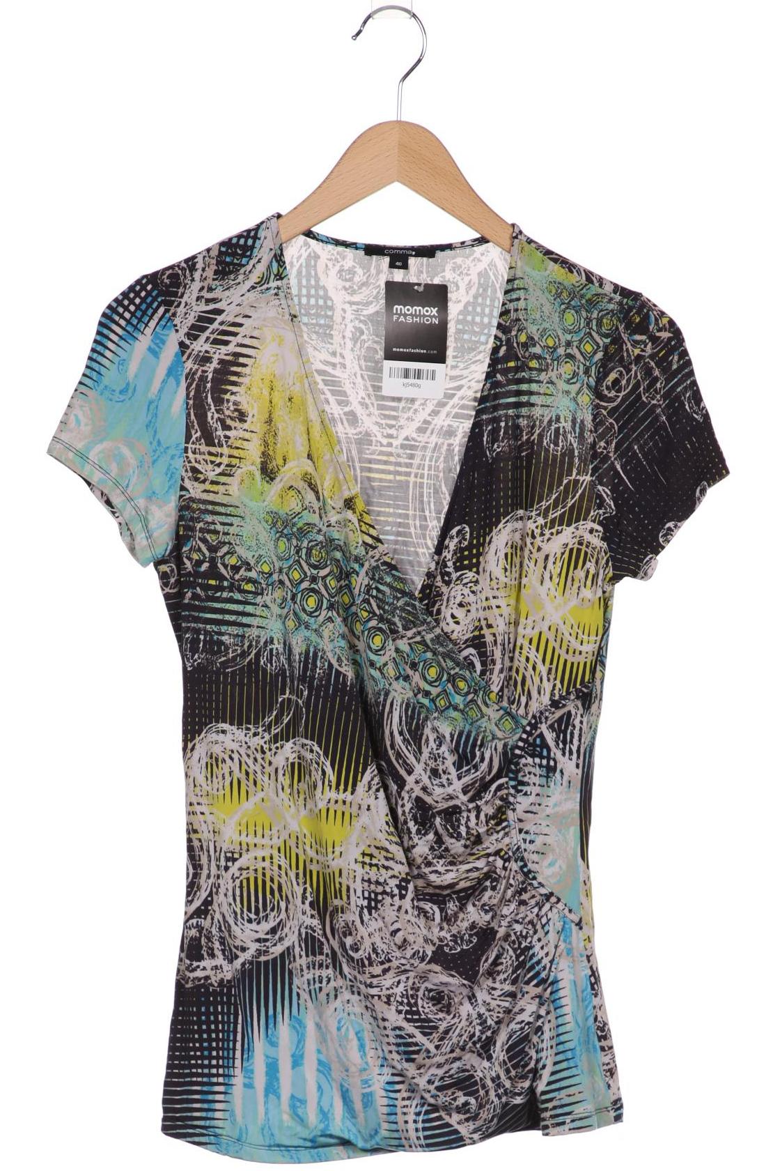 

Comma Damen T-Shirt, grau, Gr. 40
