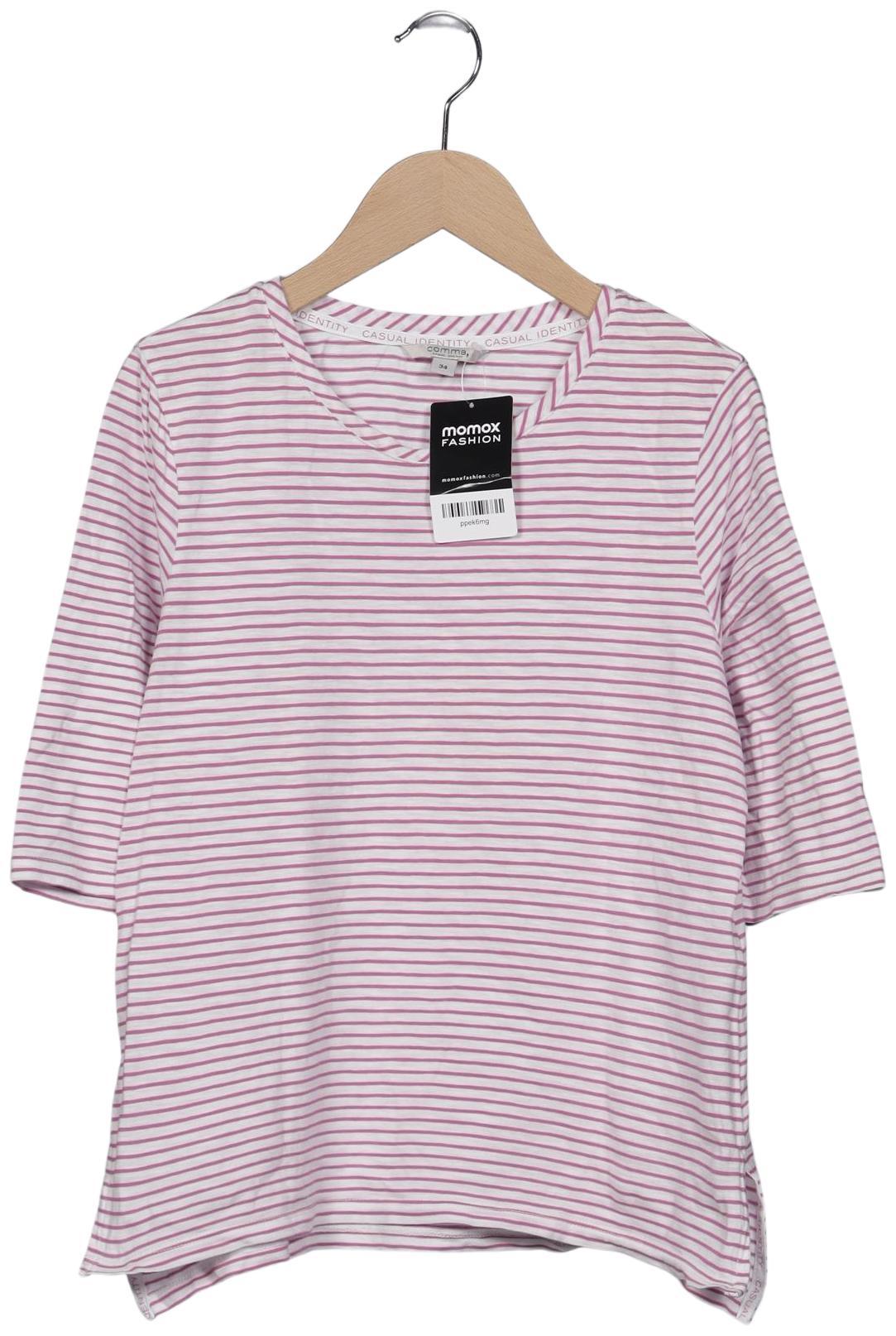 

Comma Damen T-Shirt, pink, Gr. 34