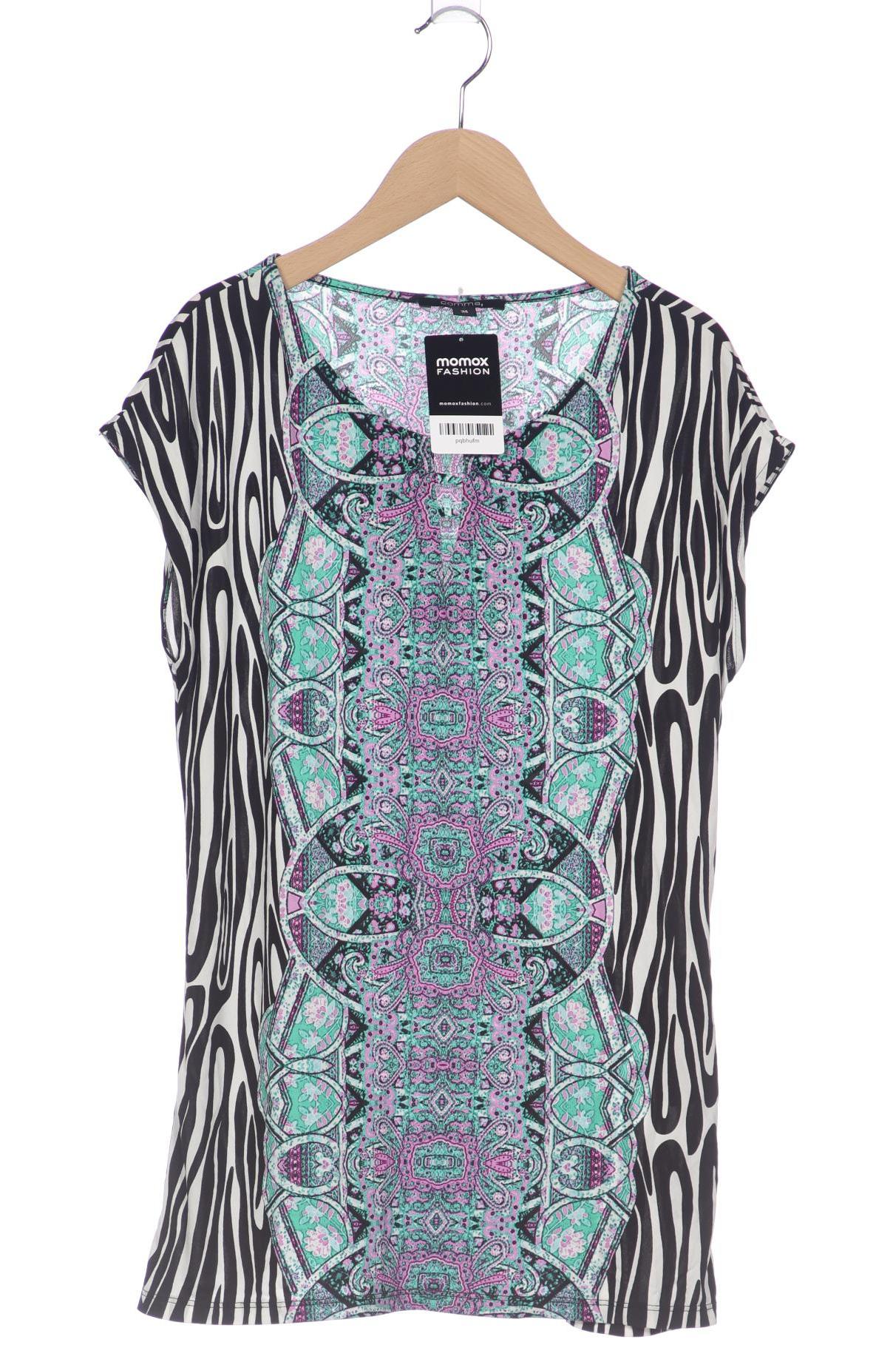 

Comma Damen T-Shirt, mehrfarbig, Gr. 34