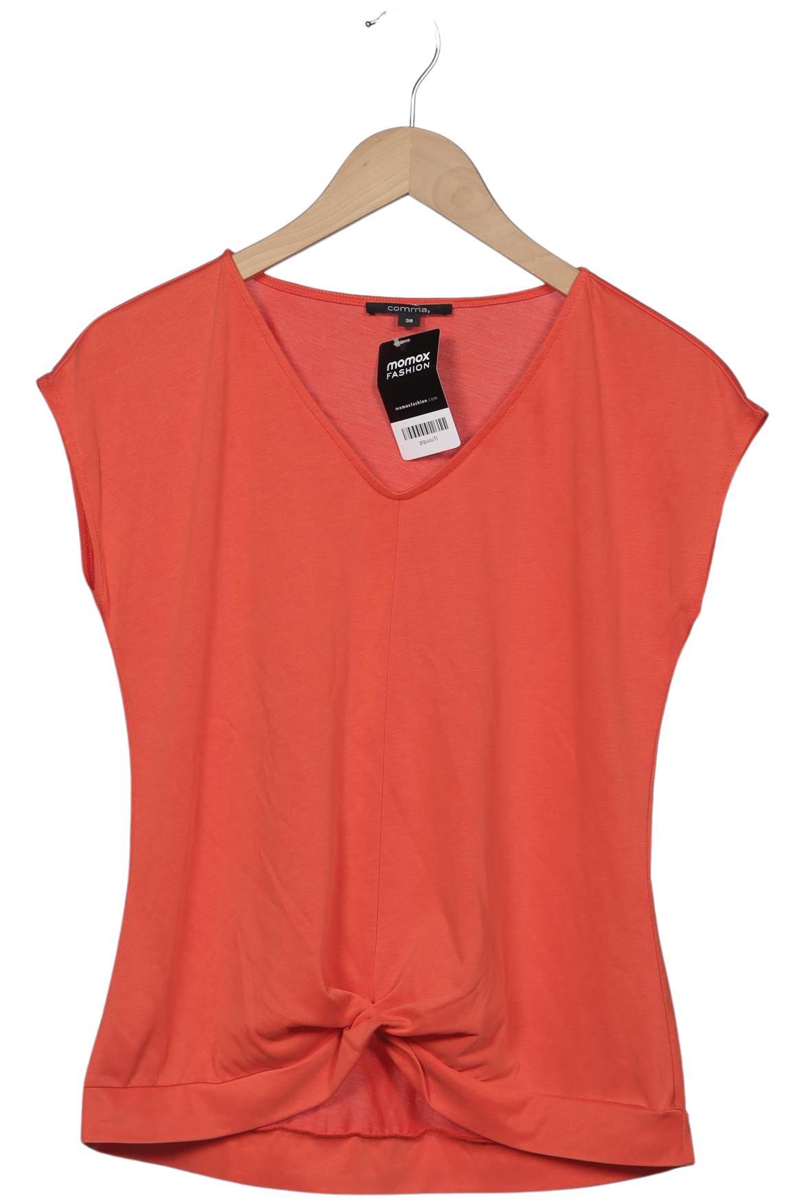 

Comma Damen T-Shirt, orange, Gr. 38