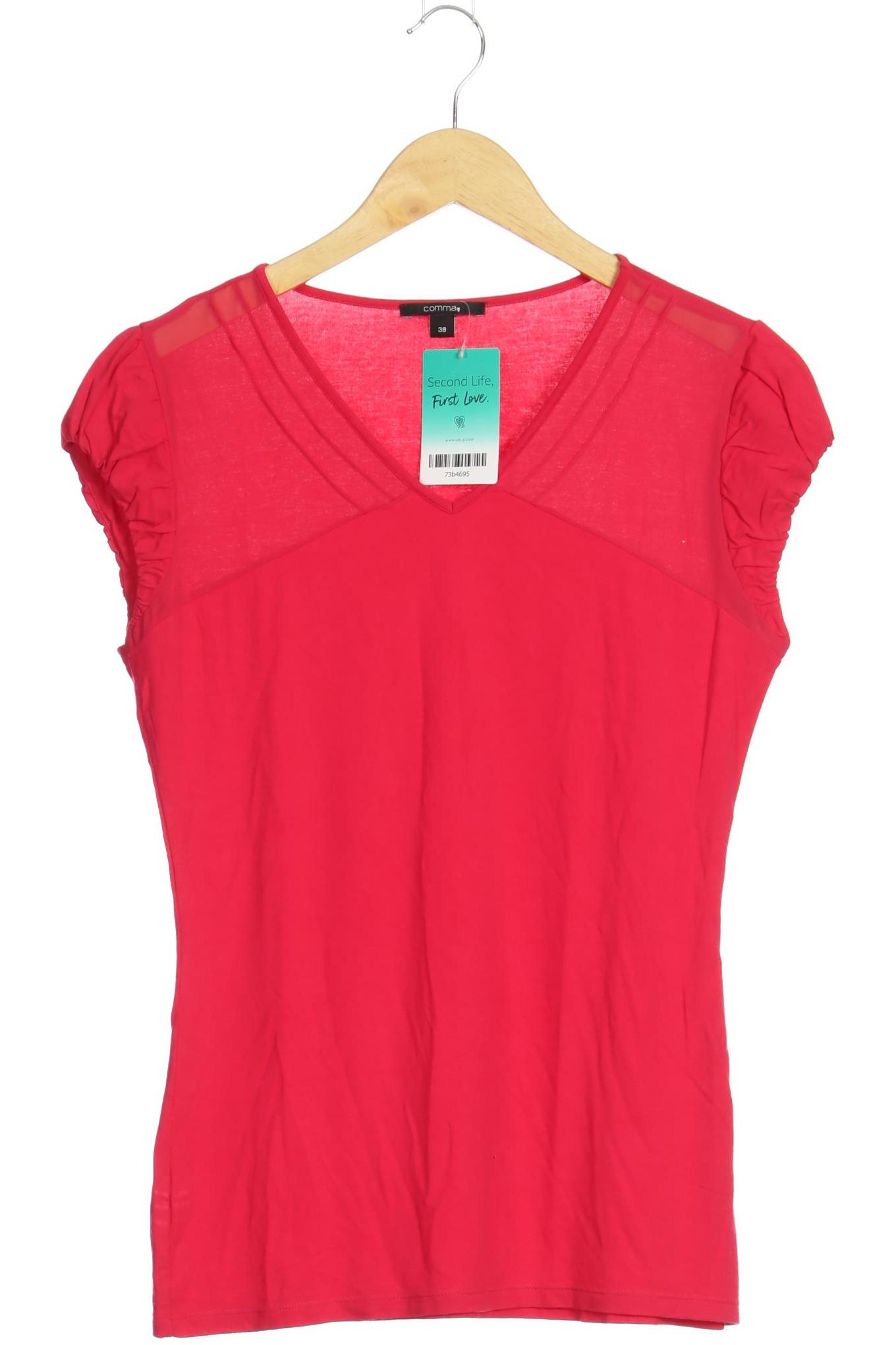 

Comma Damen T-Shirt, pink, Gr. 38