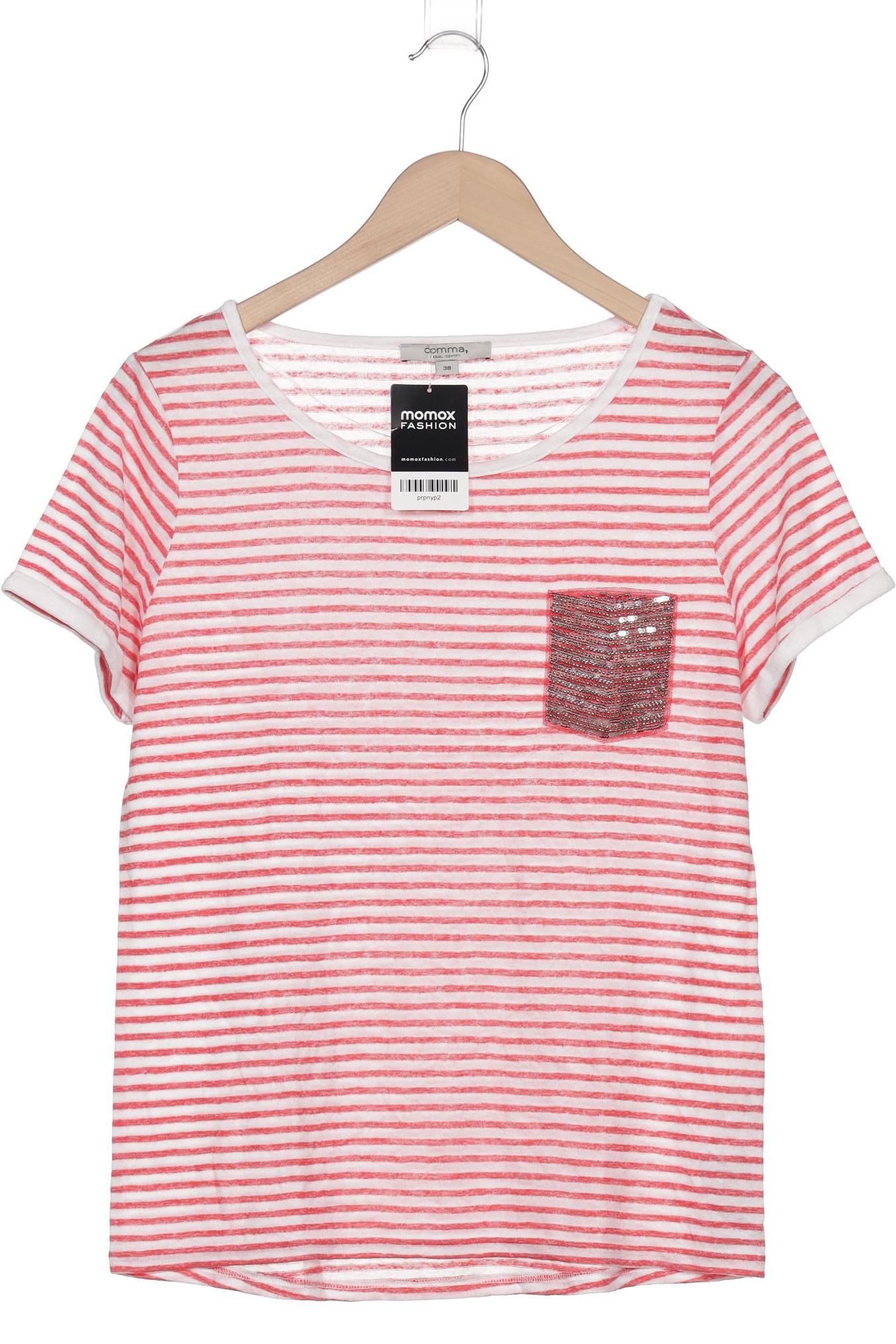 

Comma Damen T-Shirt, rot, Gr. 38