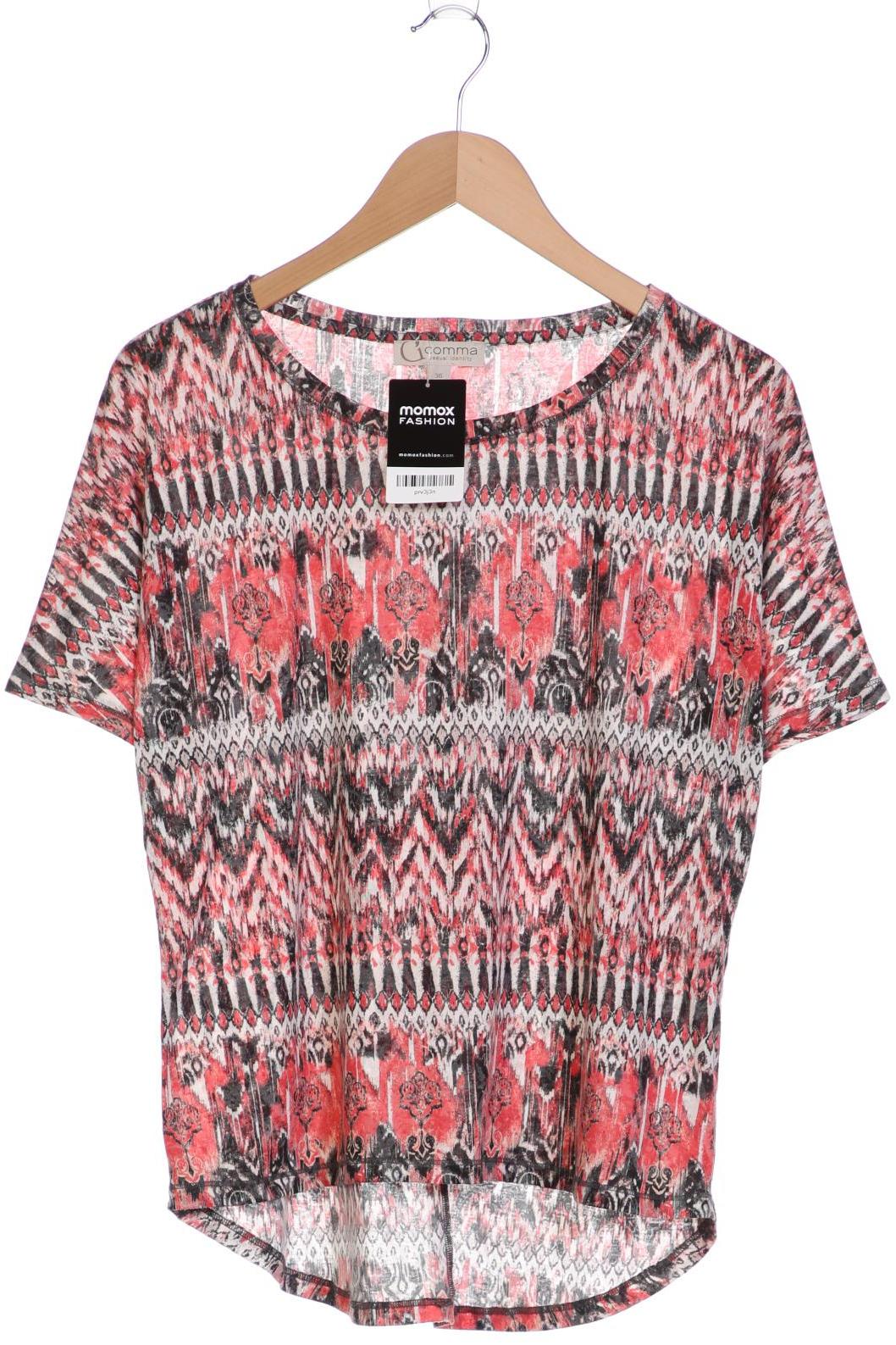 

Comma Damen T-Shirt, schwarz, Gr. 36