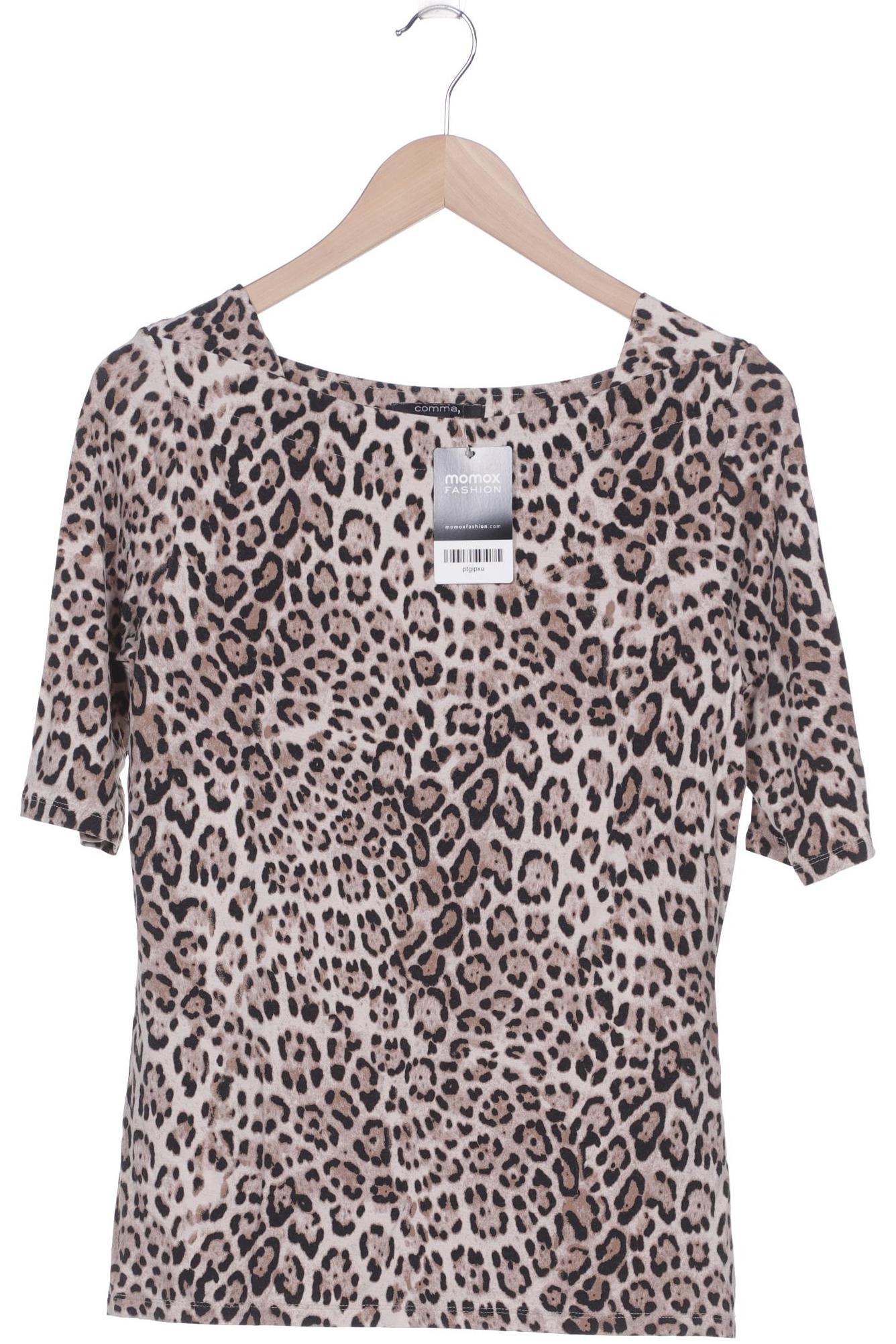 

Comma Damen T-Shirt, braun