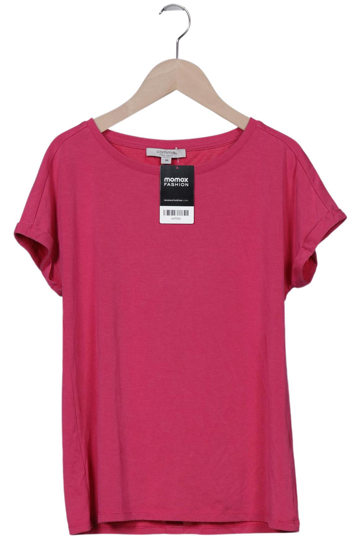 

Comma Damen T-Shirt, pink, Gr. 34
