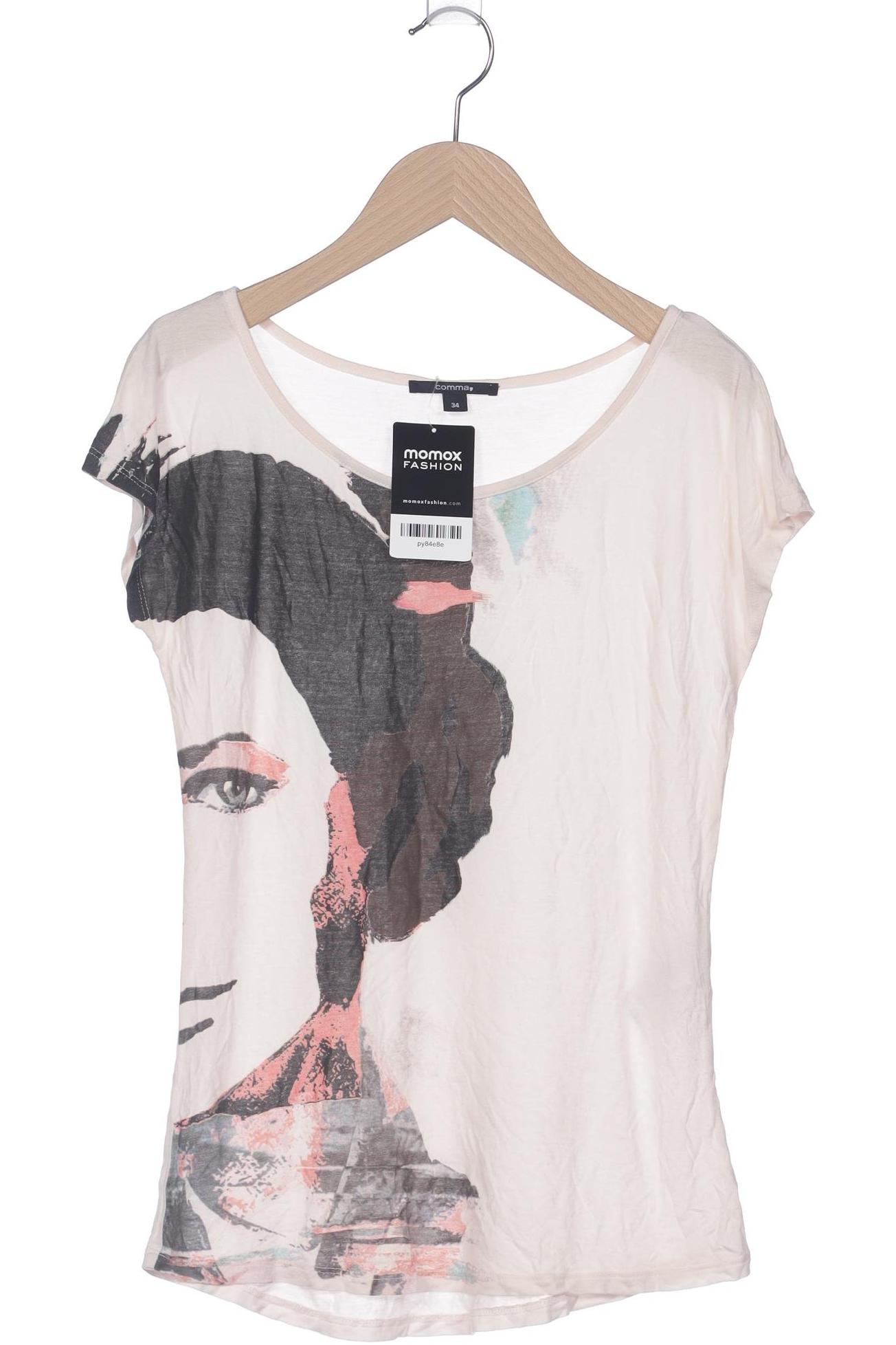 

Comma Damen T-Shirt, pink, Gr. 34