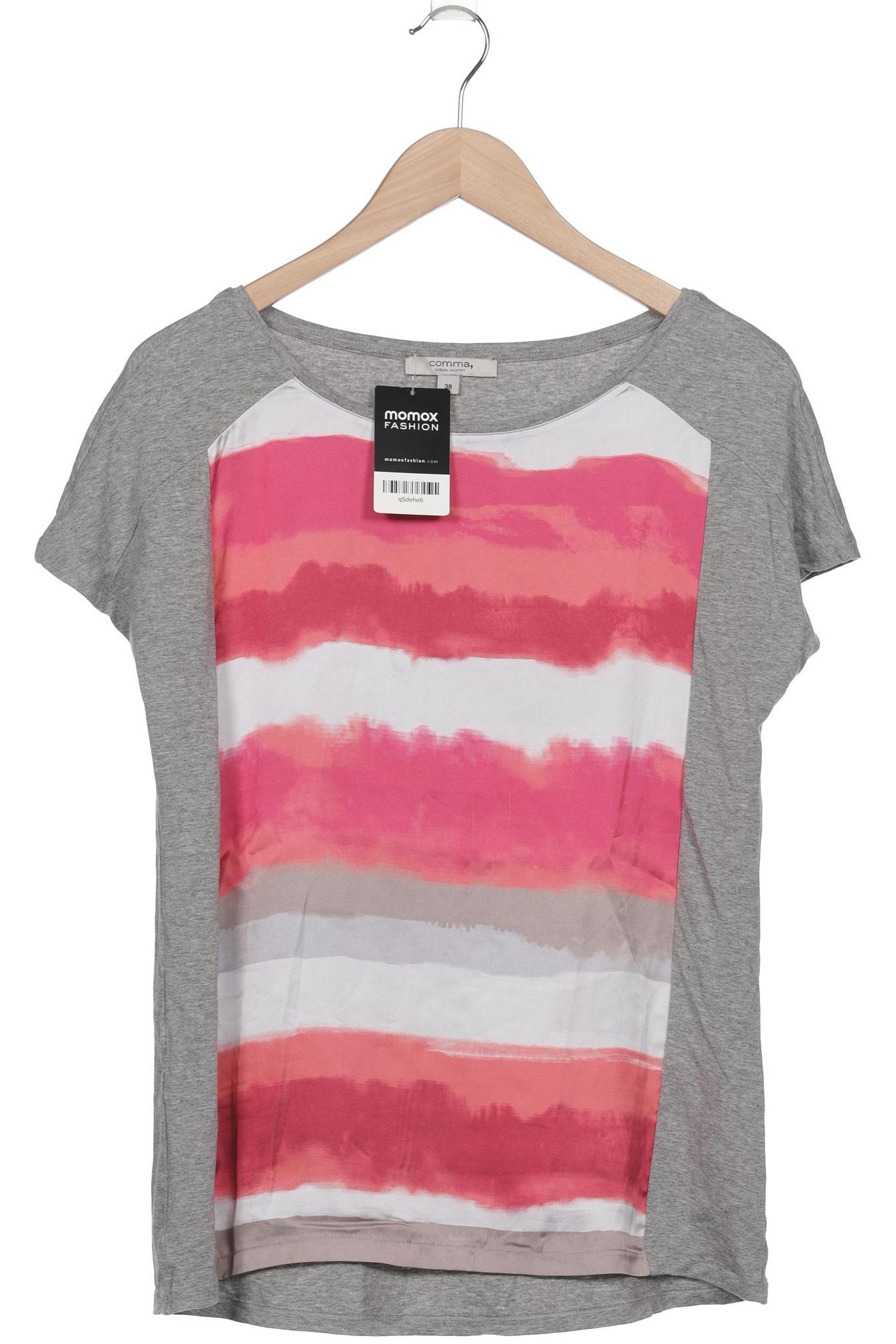 

Comma Damen T-Shirt, mehrfarbig, Gr. 38