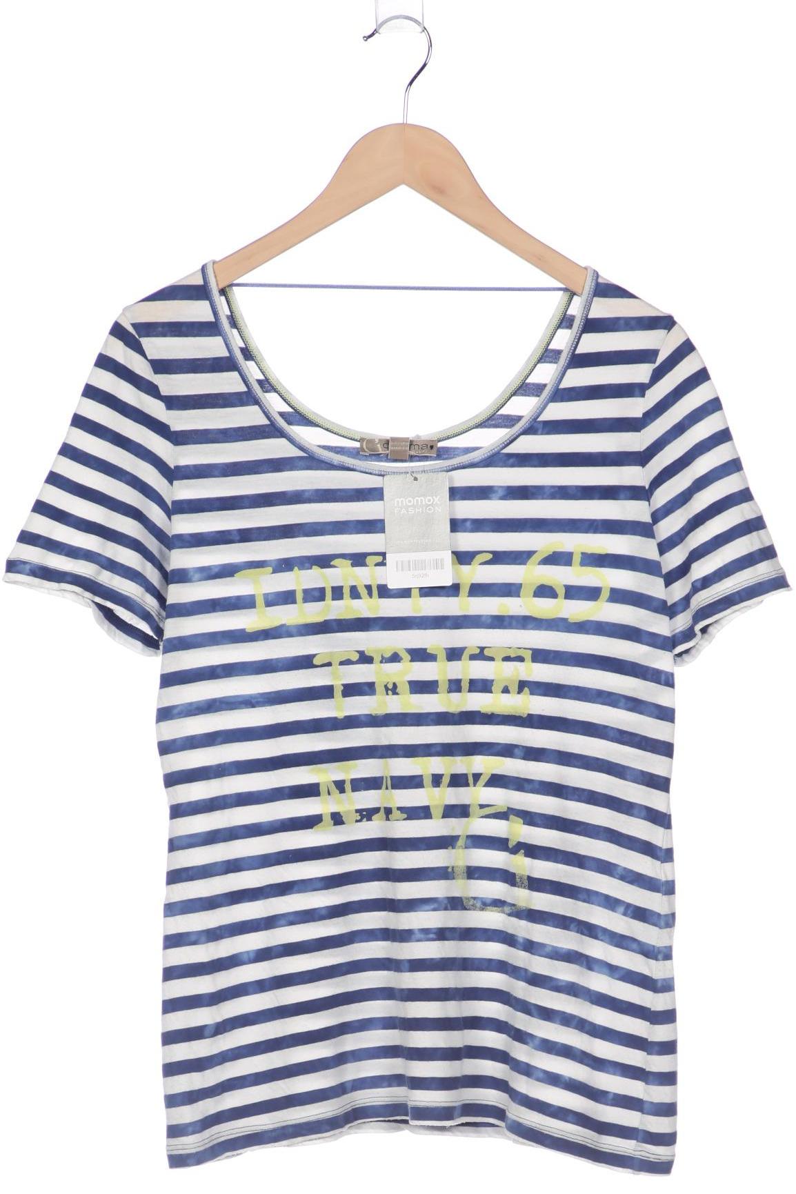 

Comma Damen T-Shirt, blau, Gr. 42