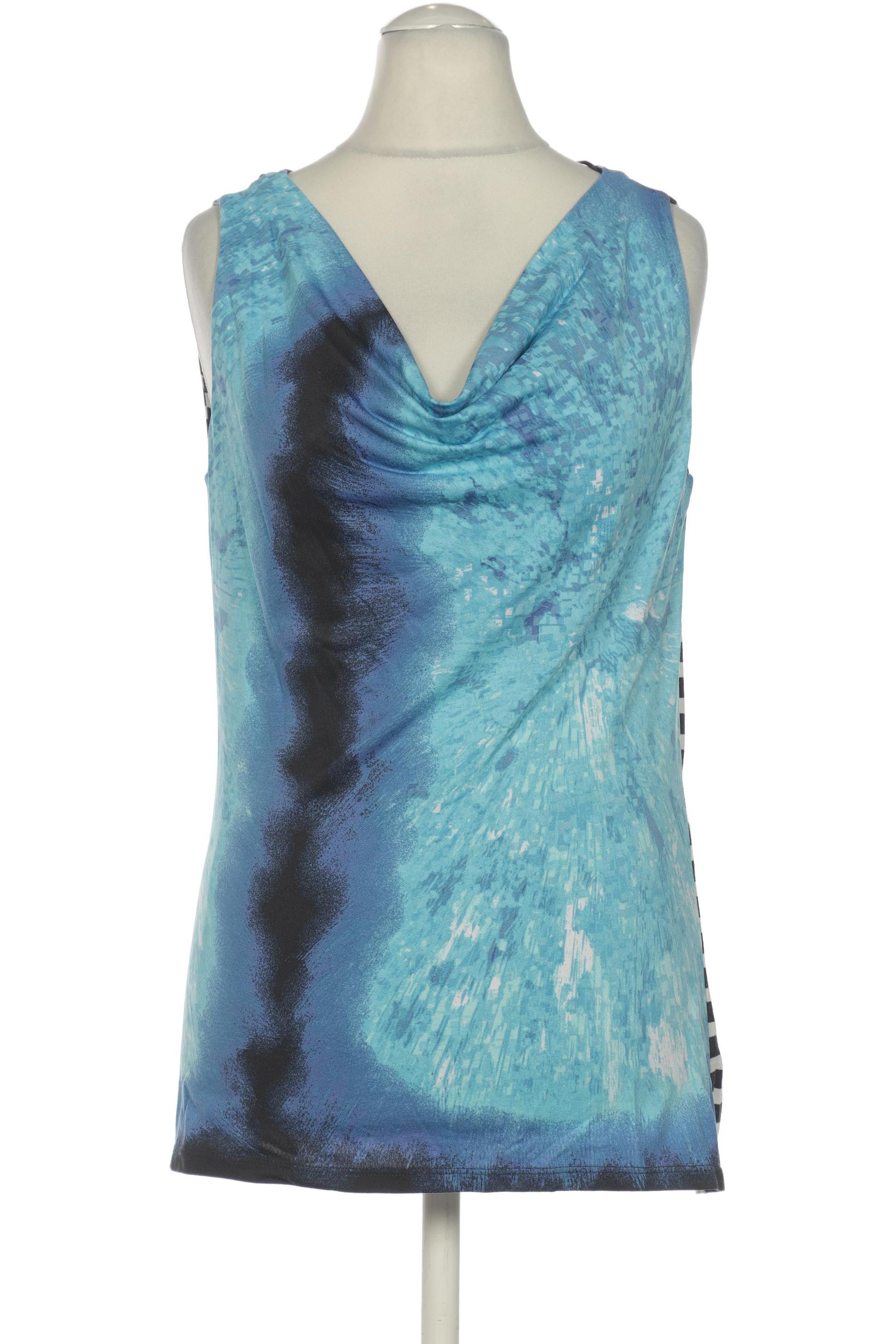 

Comma Damen T-Shirt, blau