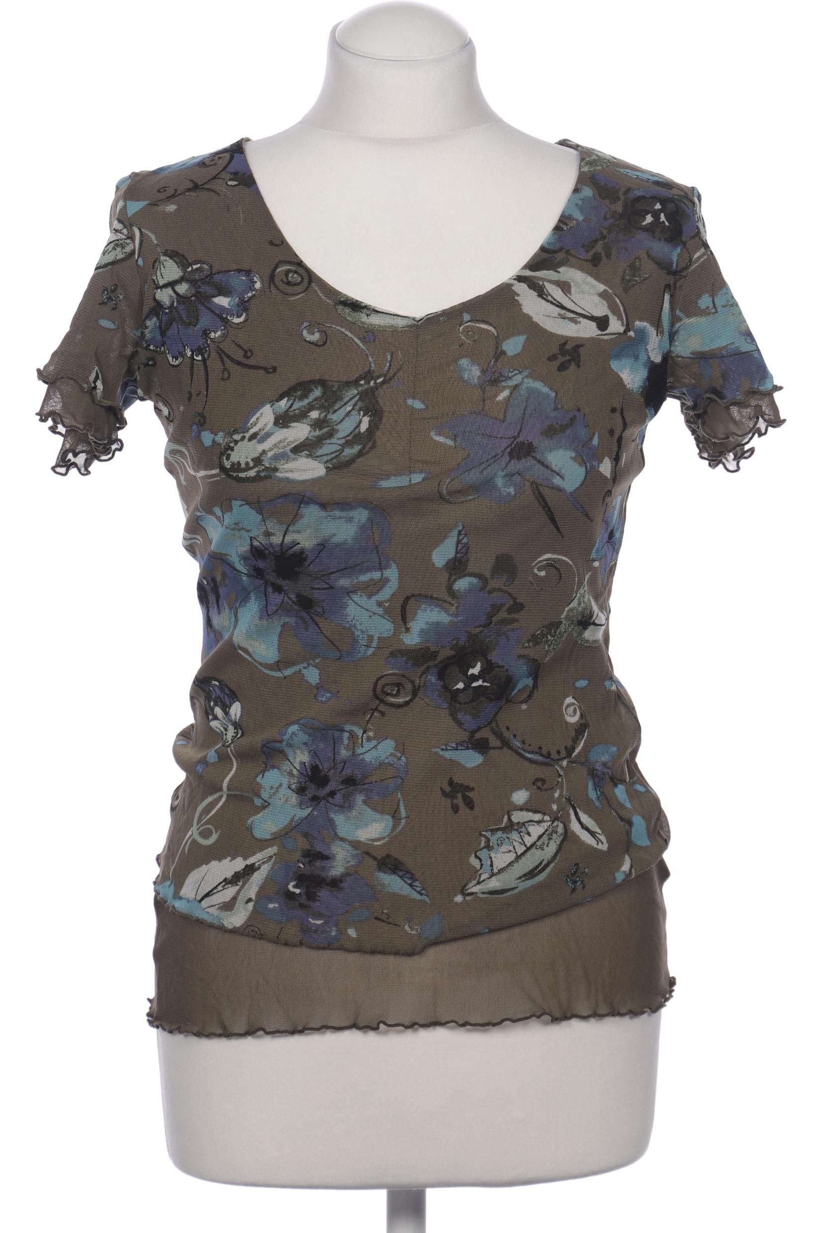 

Comma Damen T-Shirt, grün, Gr. 38