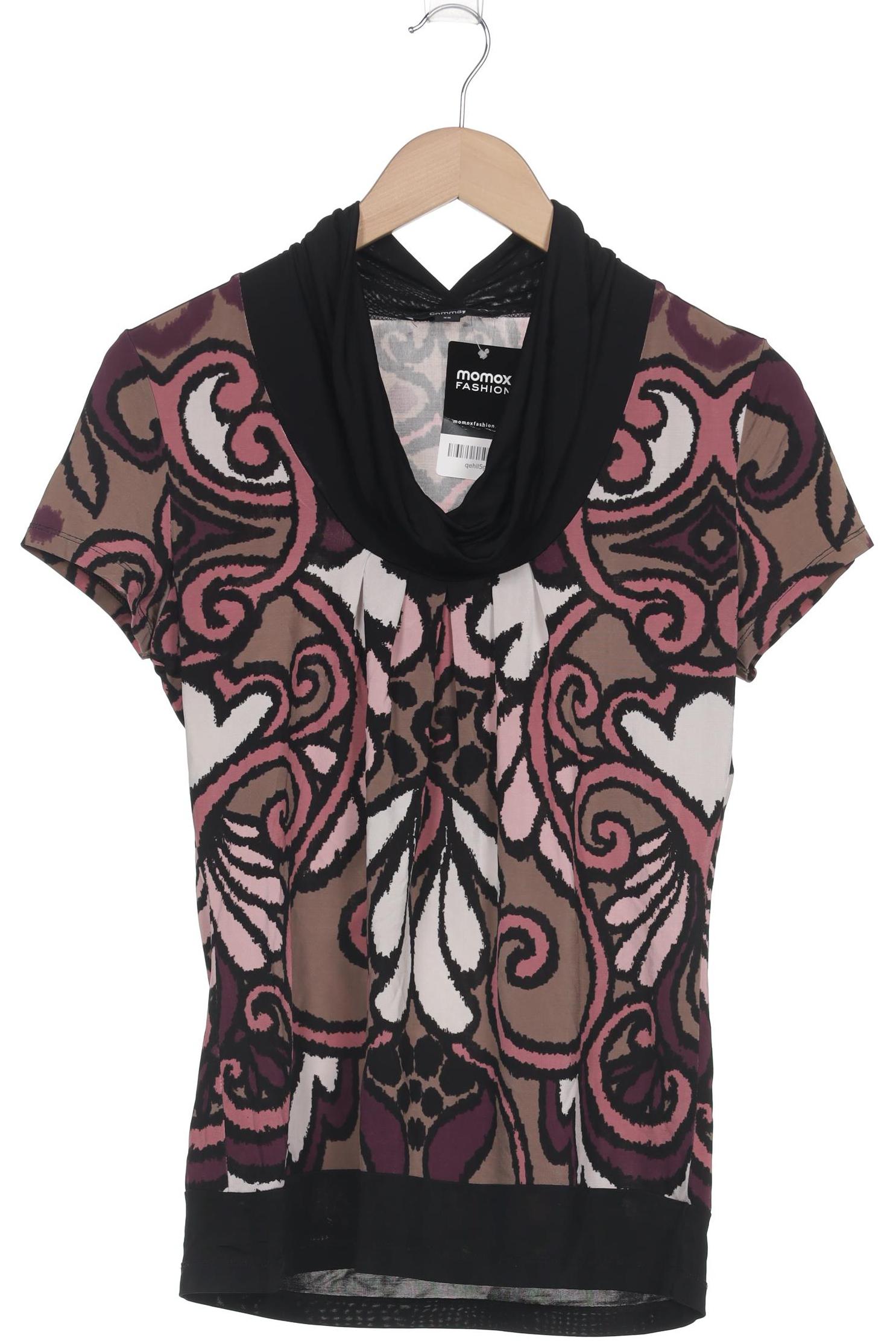 

Comma Damen T-Shirt, mehrfarbig, Gr. 38