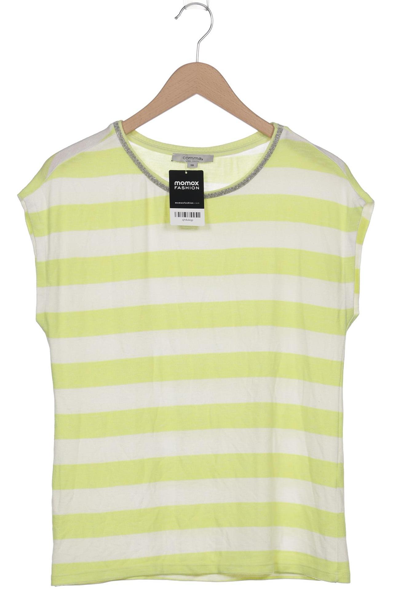 

Comma Damen T-Shirt, weiß, Gr. 38