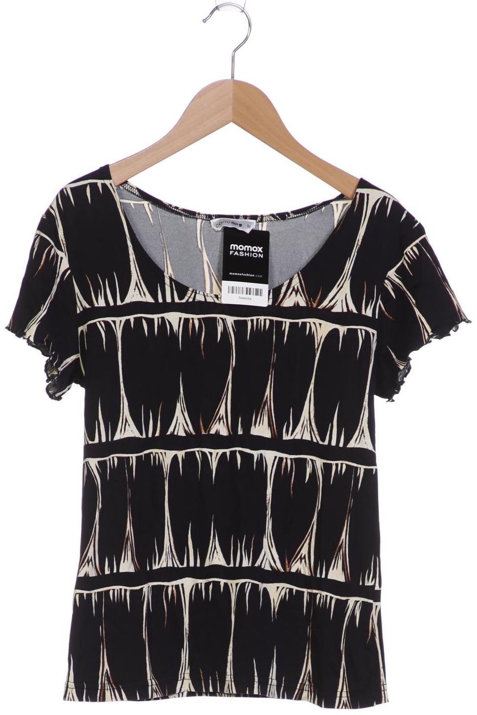 

Comma Damen T-Shirt, schwarz, Gr. 38