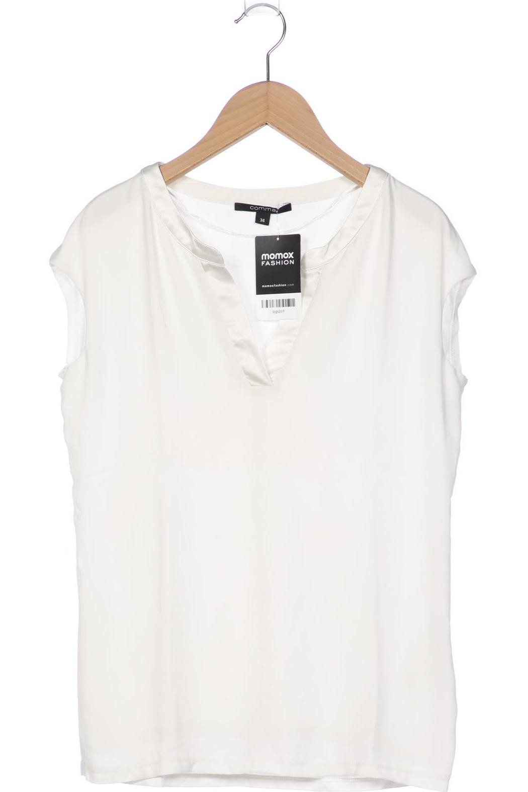 

Comma Damen T-Shirt, weiß