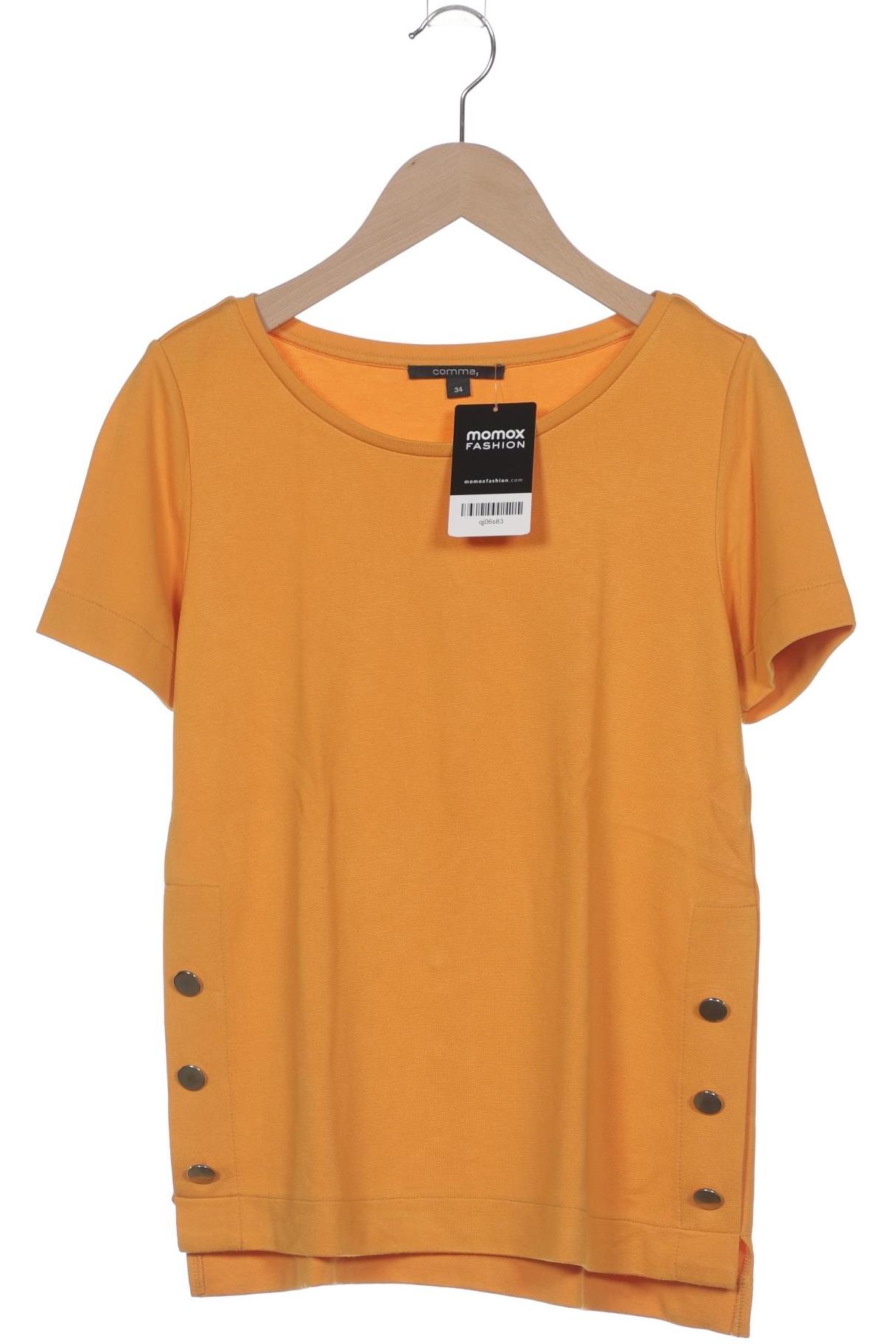 

Comma Damen T-Shirt, orange, Gr. 34