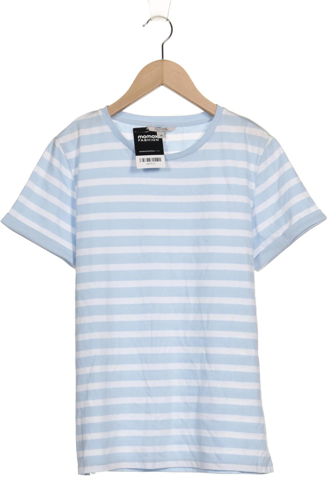 

Comma Damen T-Shirt, hellblau, Gr. 36