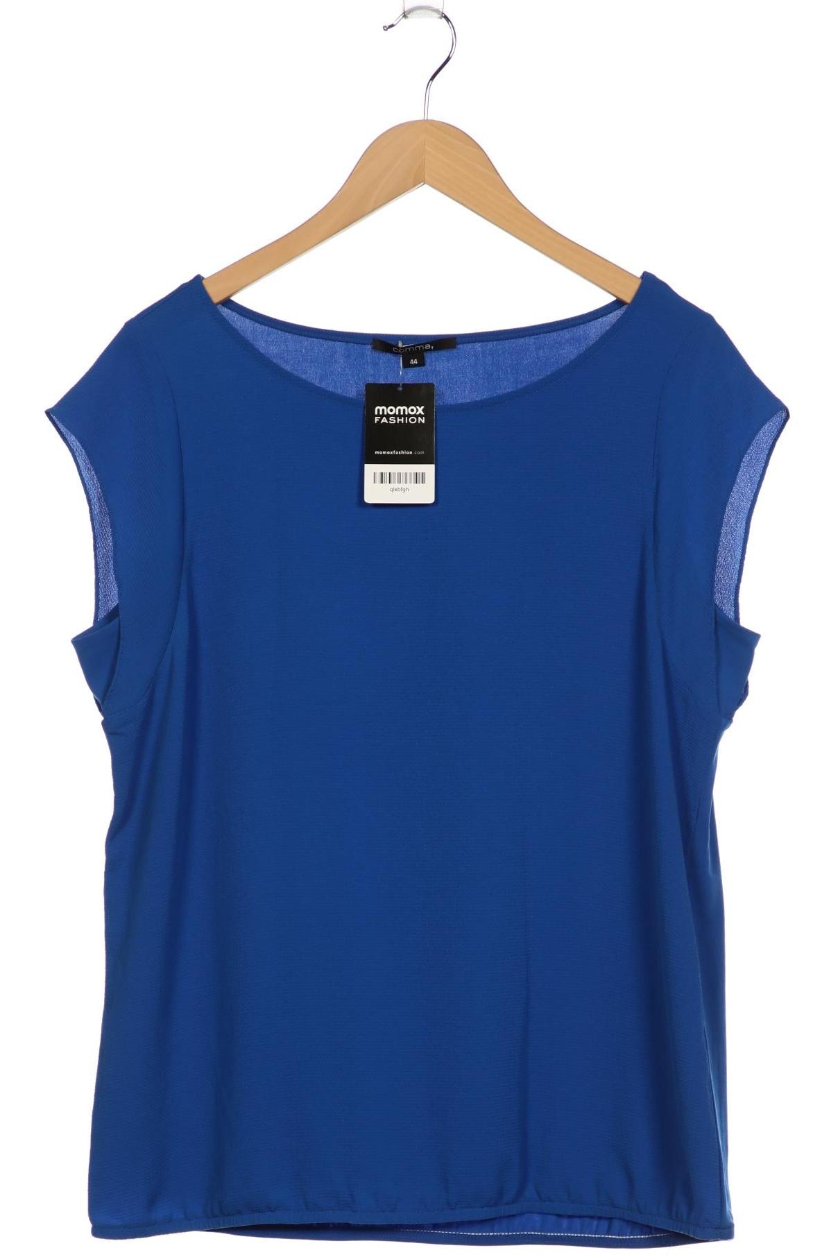 

Comma Damen T-Shirt, blau, Gr. 44