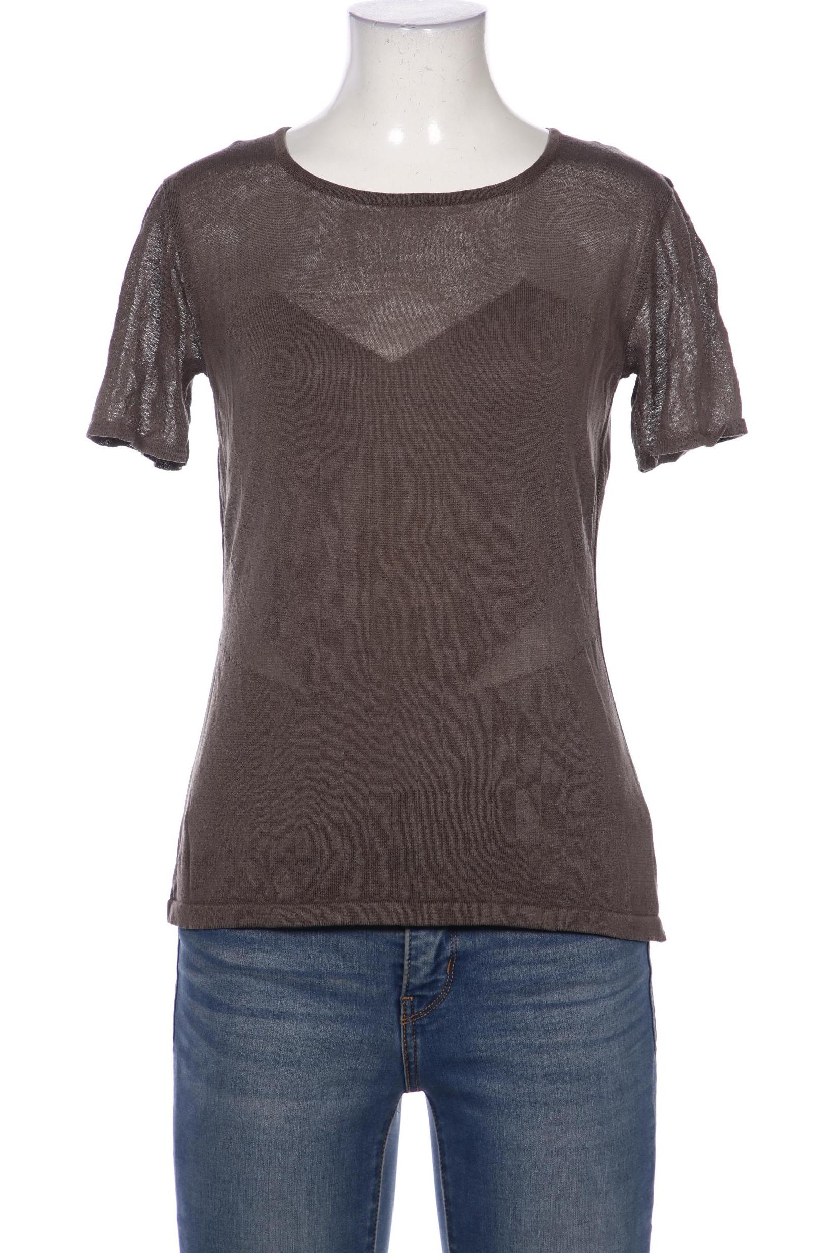 

Comma Damen T-Shirt, braun, Gr. 34