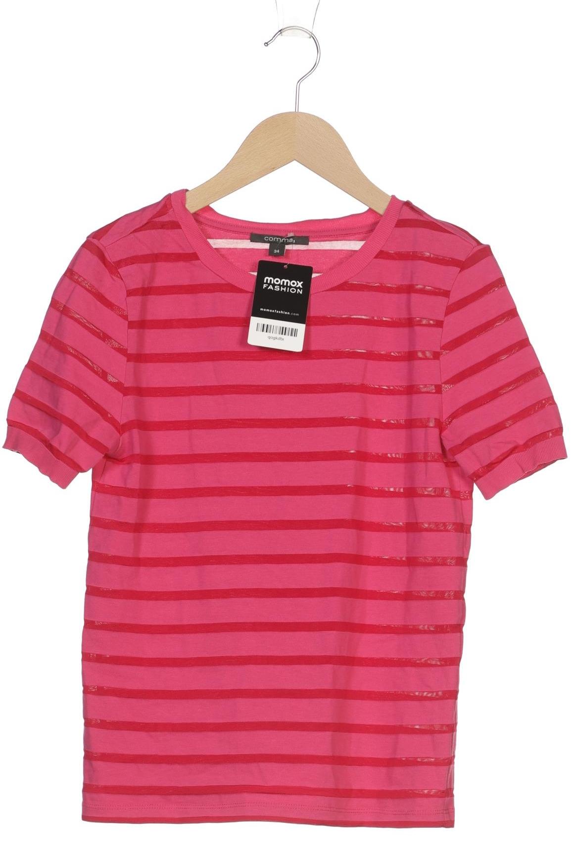 

Comma Damen T-Shirt, pink, Gr. 34