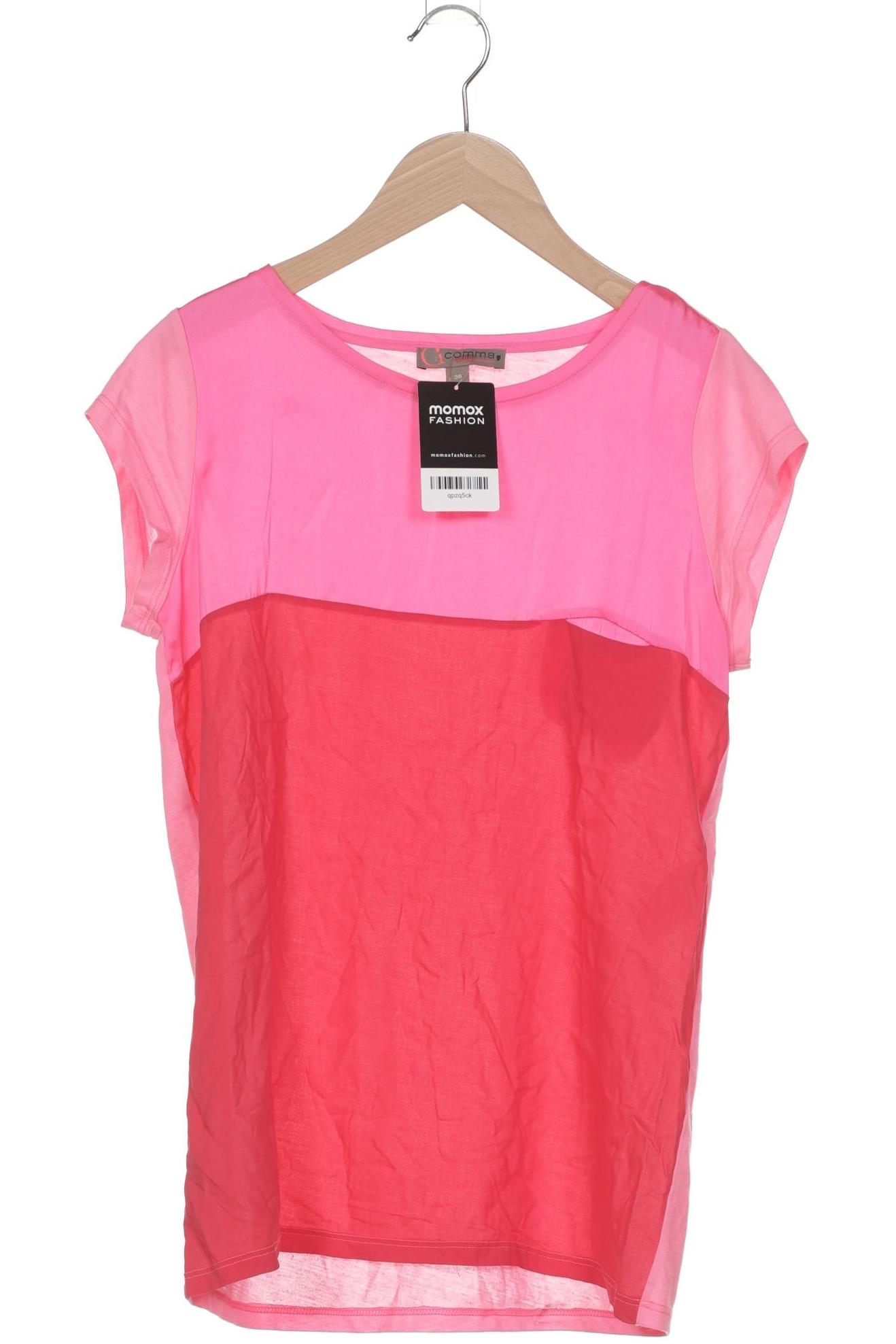 

Comma Damen T-Shirt, pink, Gr. 36