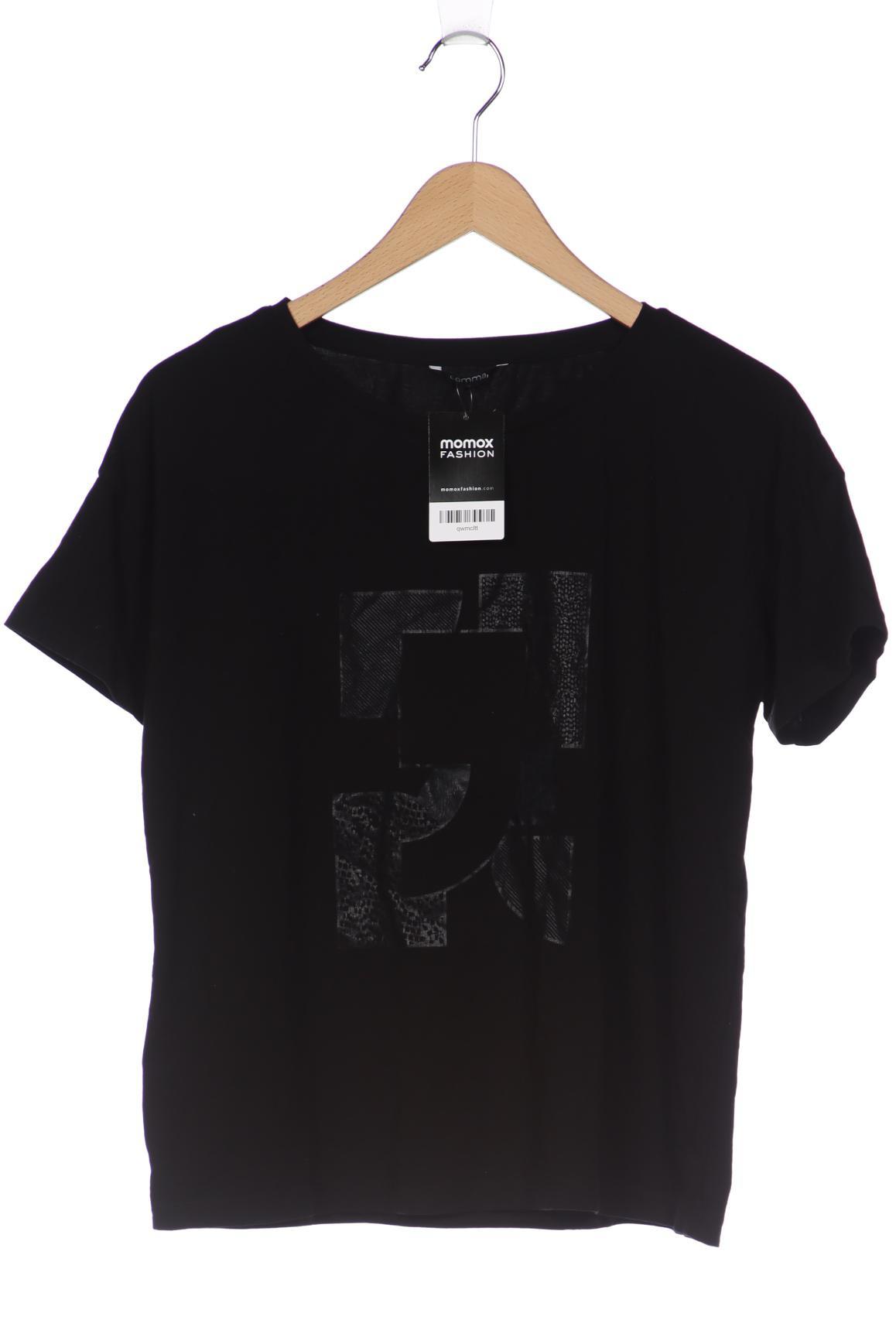 

Comma Damen T-Shirt, schwarz